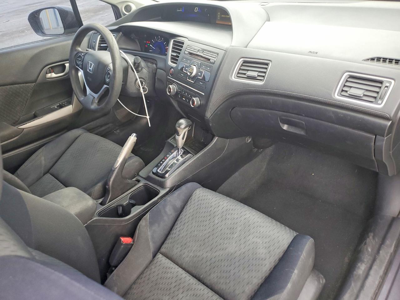2015 Honda Civic Lx Gray vin: 2HGFG3B53FH528850