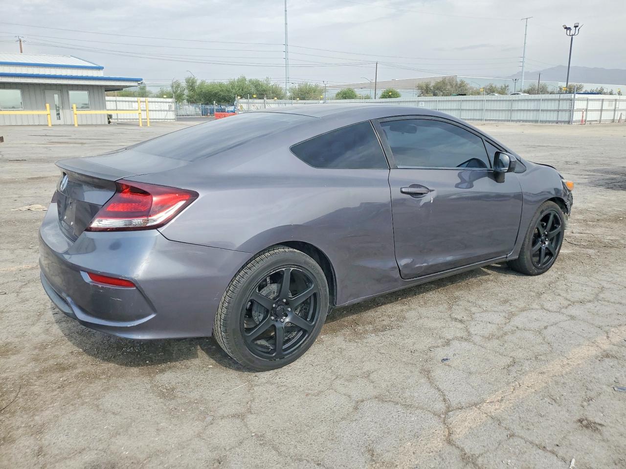 2015 Honda Civic Lx Gray vin: 2HGFG3B53FH528850