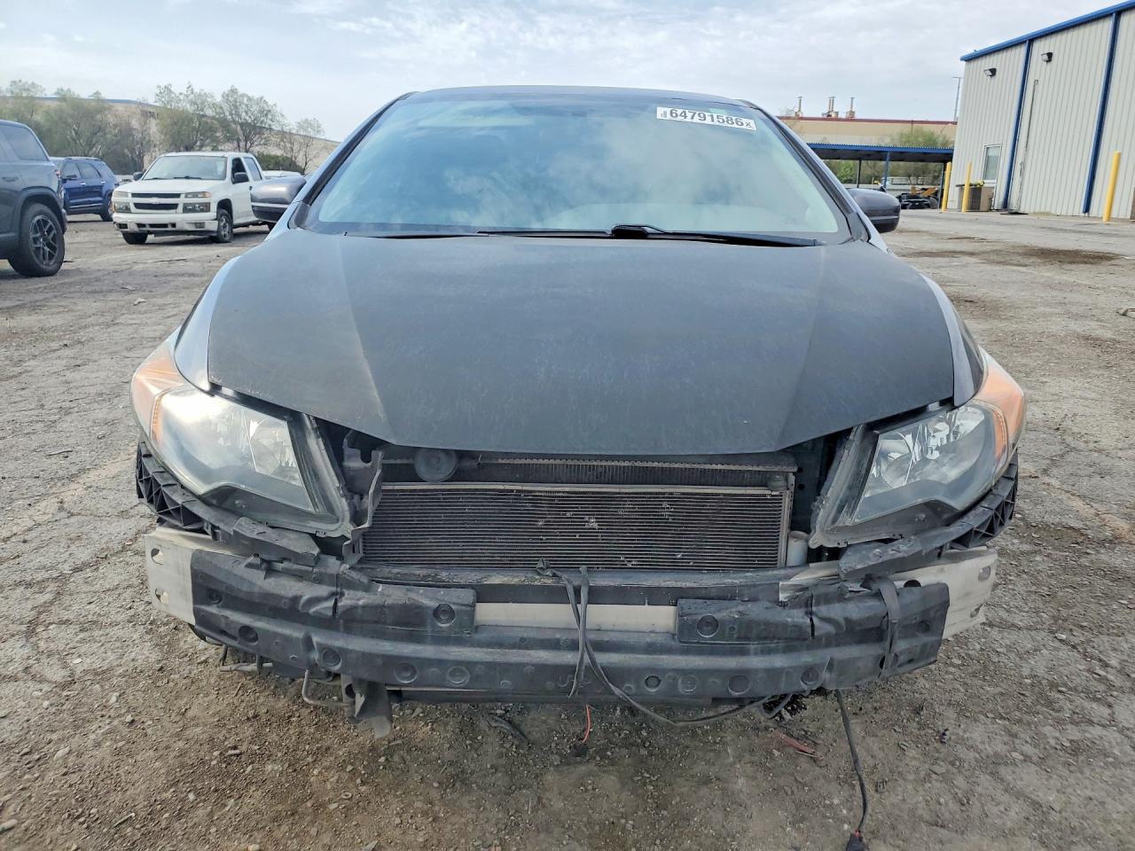 2015 Honda Civic Lx Gray vin: 2HGFG3B53FH528850