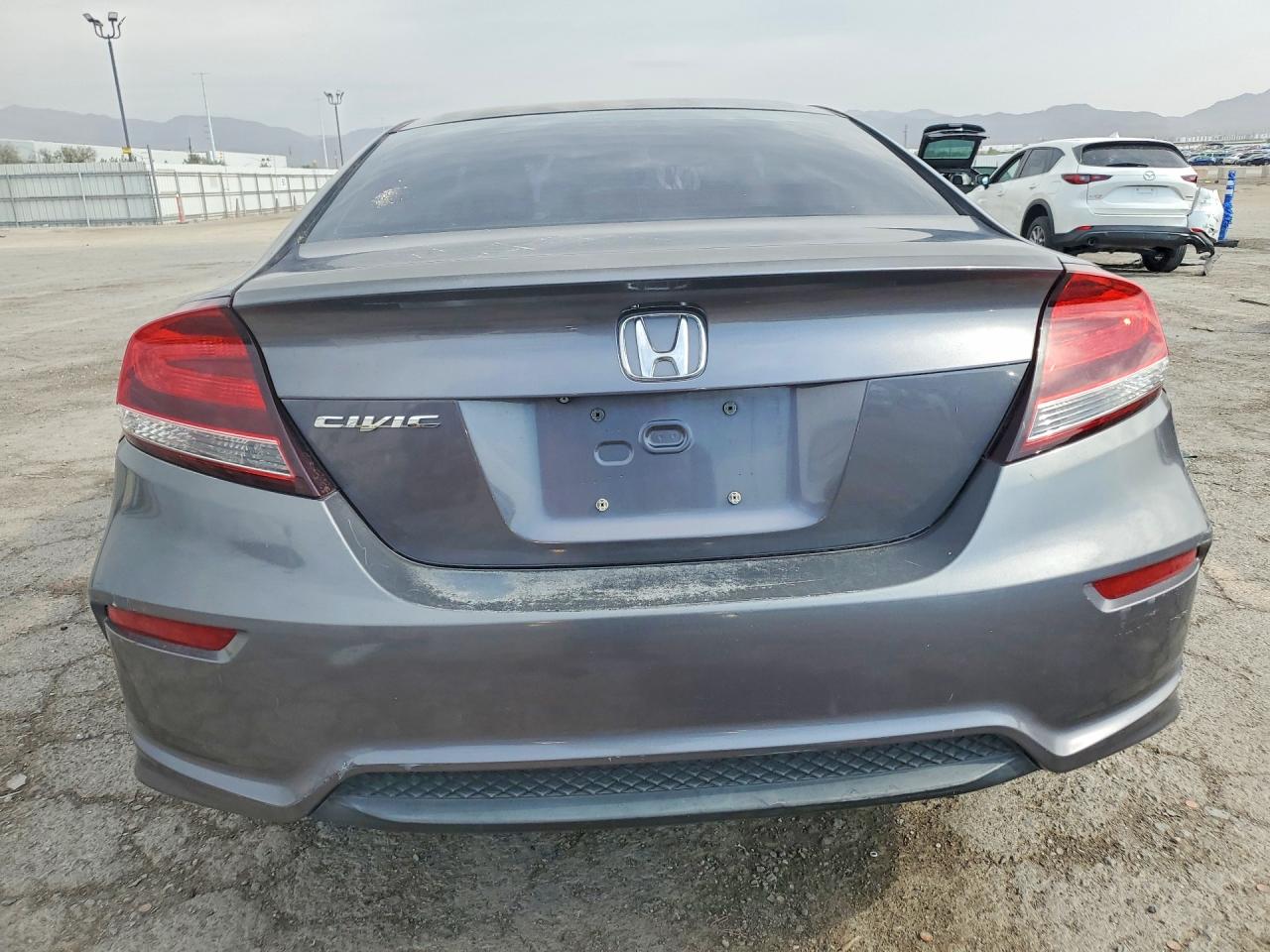 2015 Honda Civic Lx Gray vin: 2HGFG3B53FH528850
