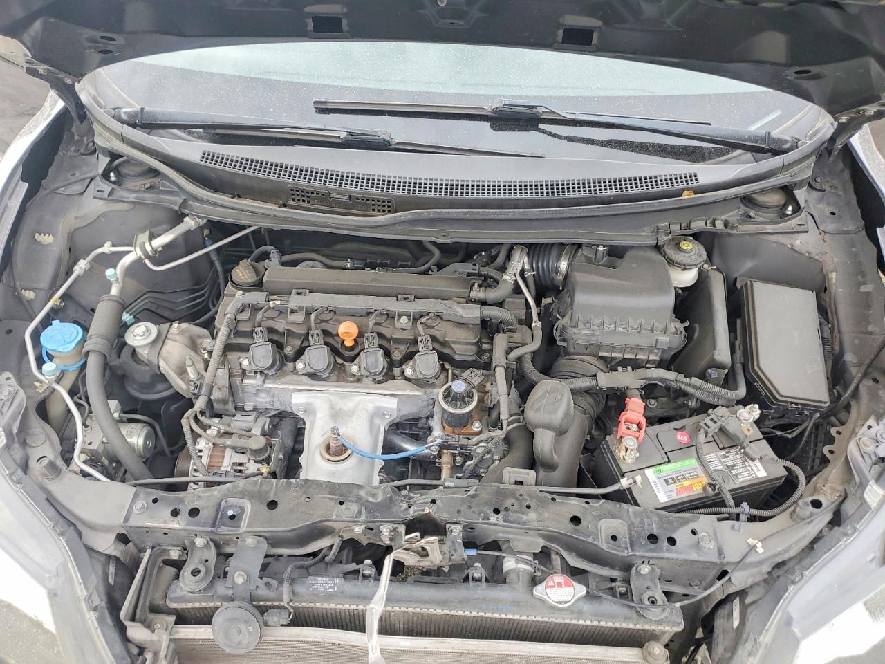 2015 Honda Civic Lx Gray vin: 2HGFG3B53FH528850