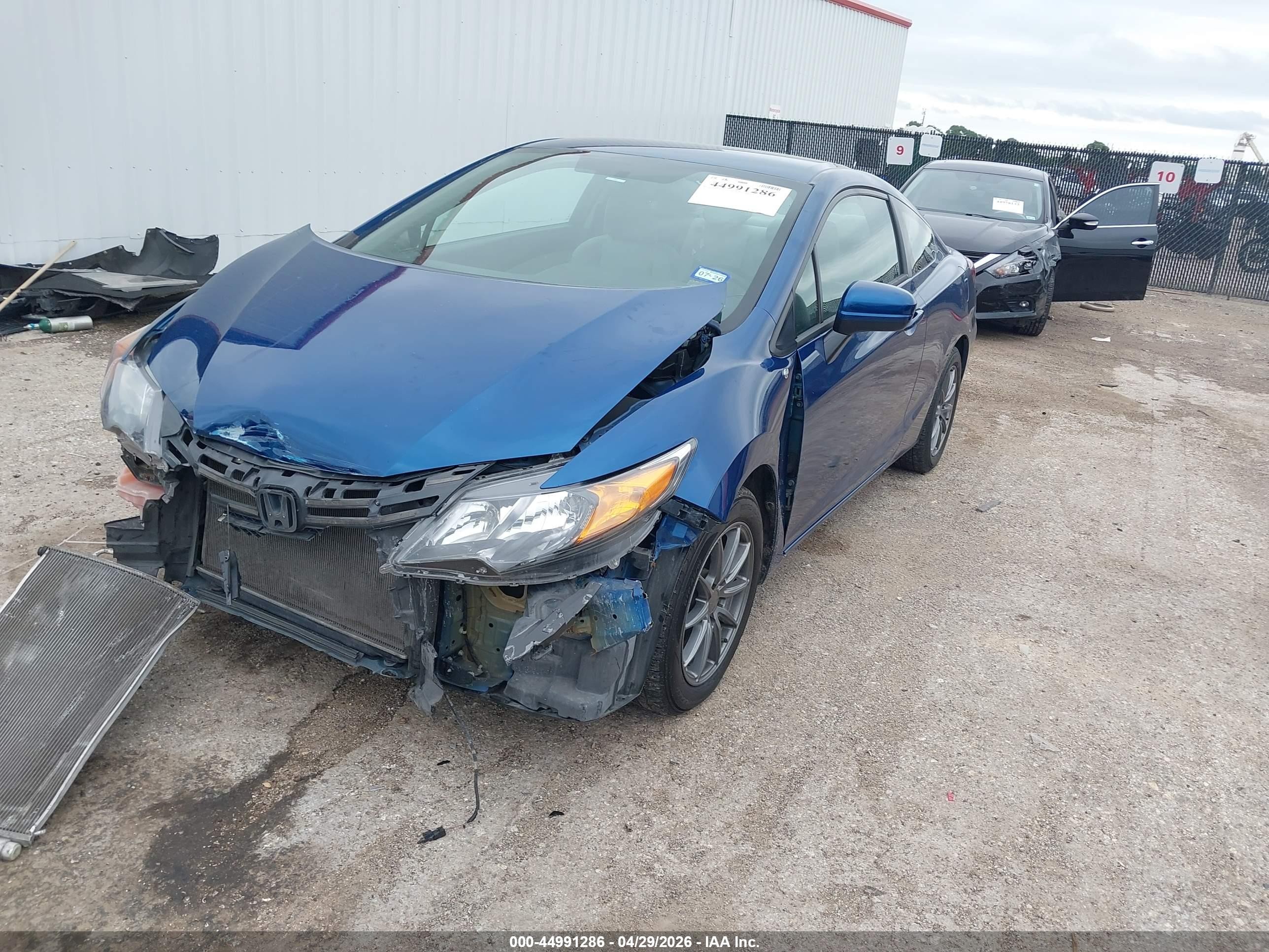 2015 Honda Civic Lx Blue vin: 2HGFG3B53FH531344