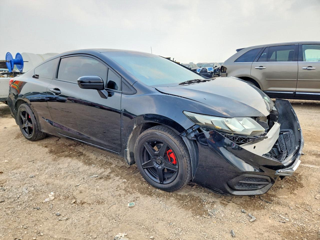 2015 Honda Civic Lx Black vin: 2HGFG3B53FH533434