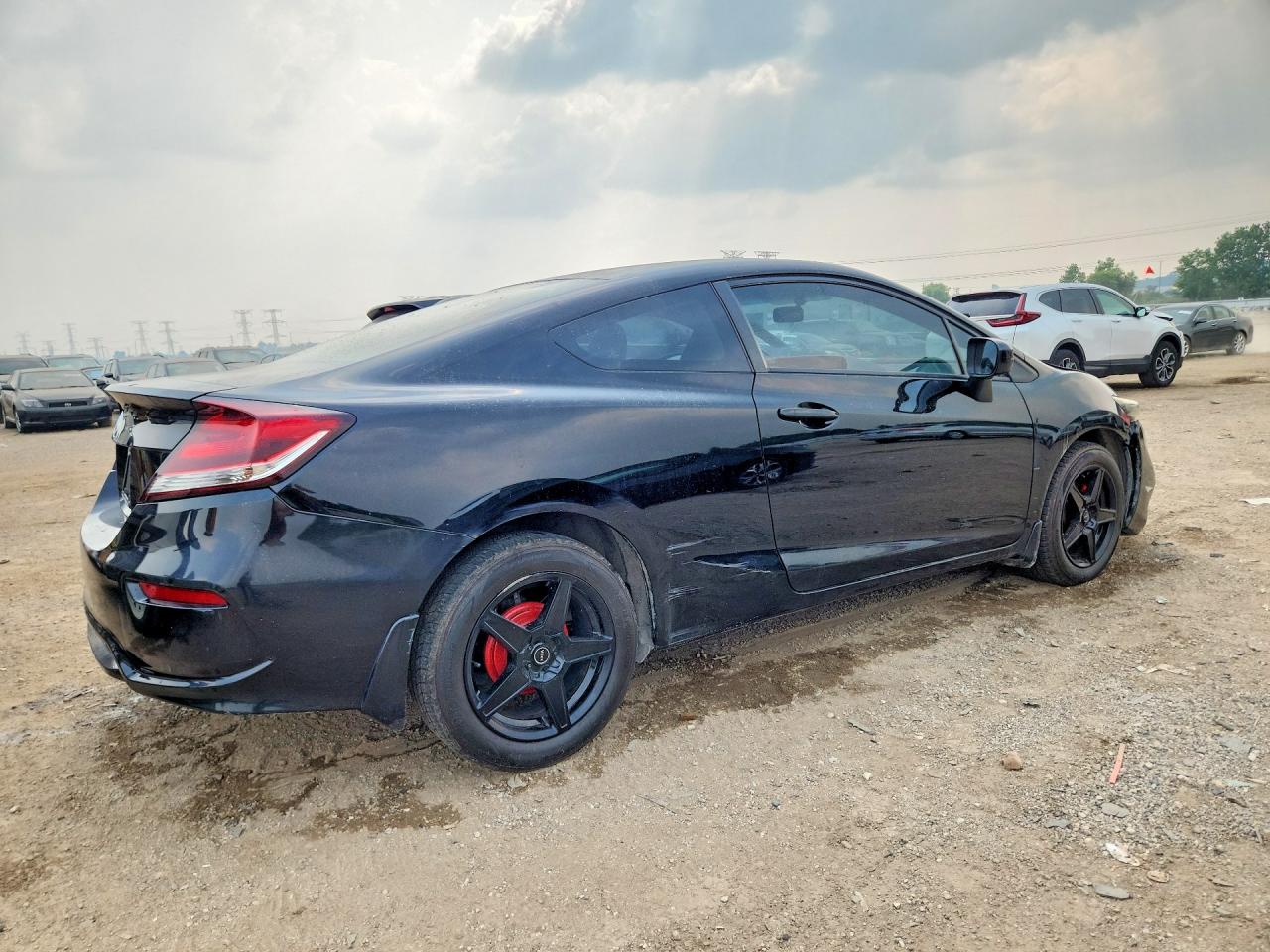 2015 Honda Civic Lx Black vin: 2HGFG3B53FH533434