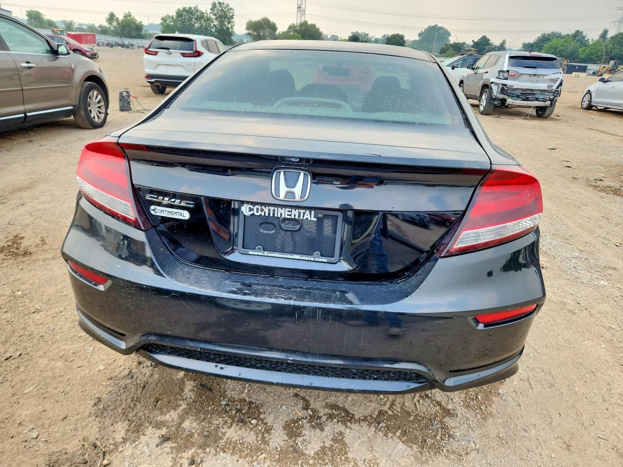 2015 Honda Civic Lx Black vin: 2HGFG3B53FH533434