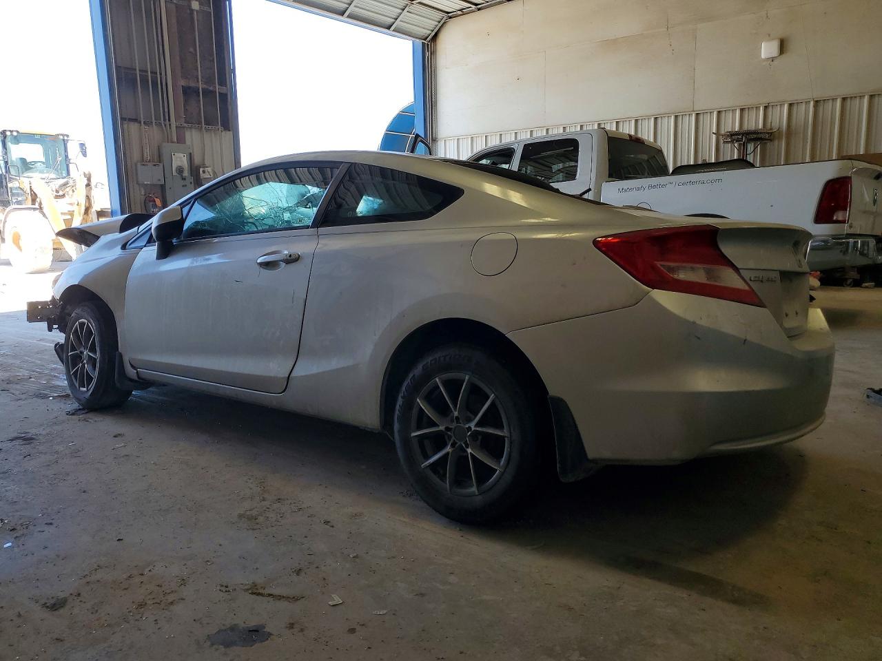 2012 Honda Civic Lx Silver vin: 2HGFG3B54CH528318