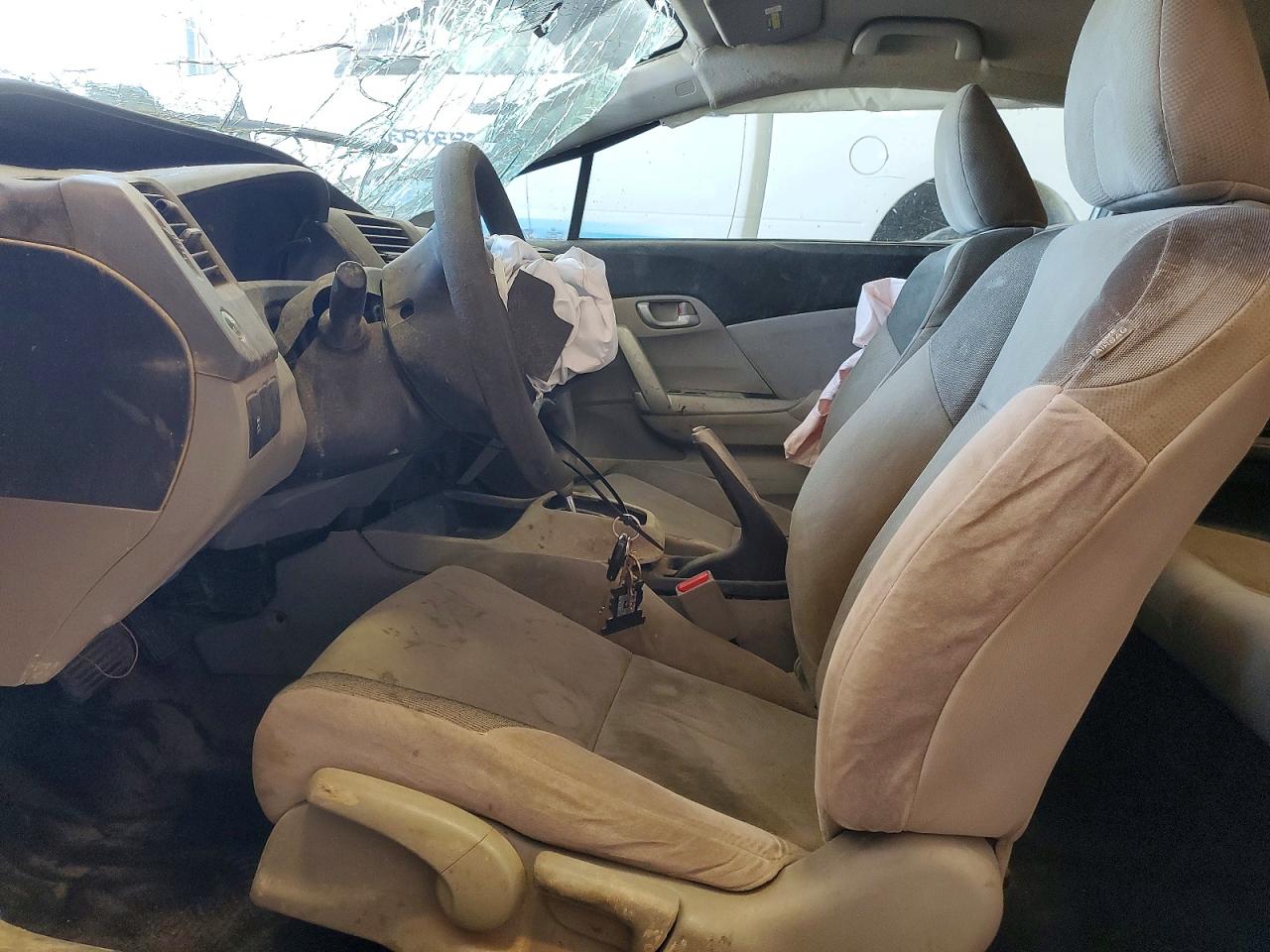 2012 Honda Civic Lx Silver vin: 2HGFG3B54CH528318