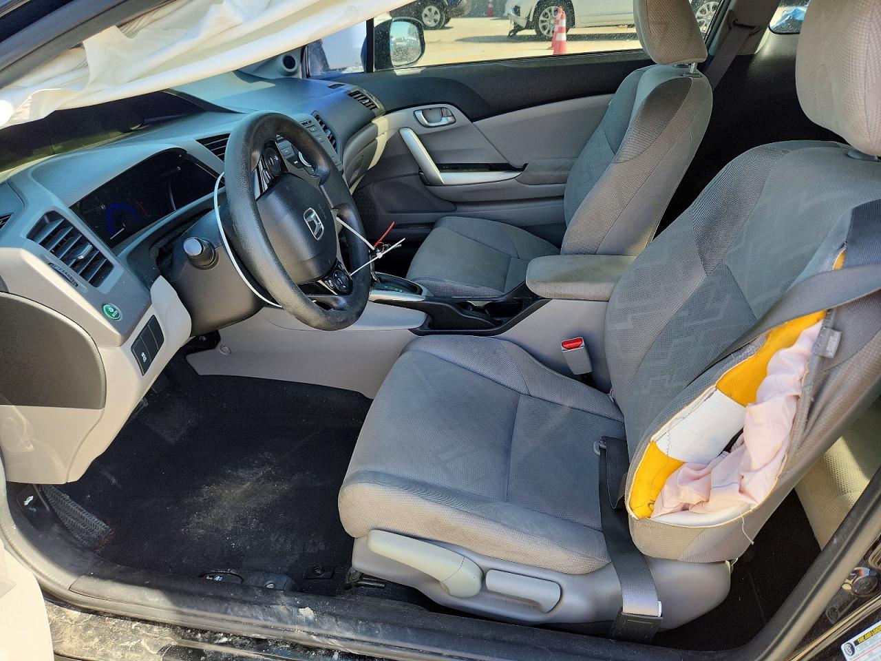 2012 Honda Civic Lx Black vin: 2HGFG3B54CH546768