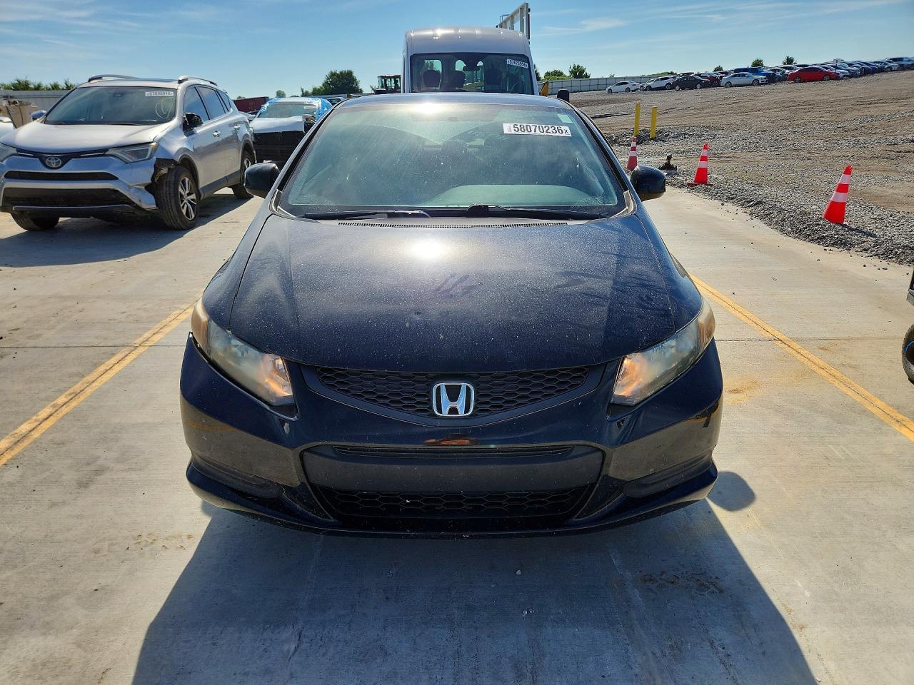 2012 Honda Civic Lx Black vin: 2HGFG3B54CH546768
