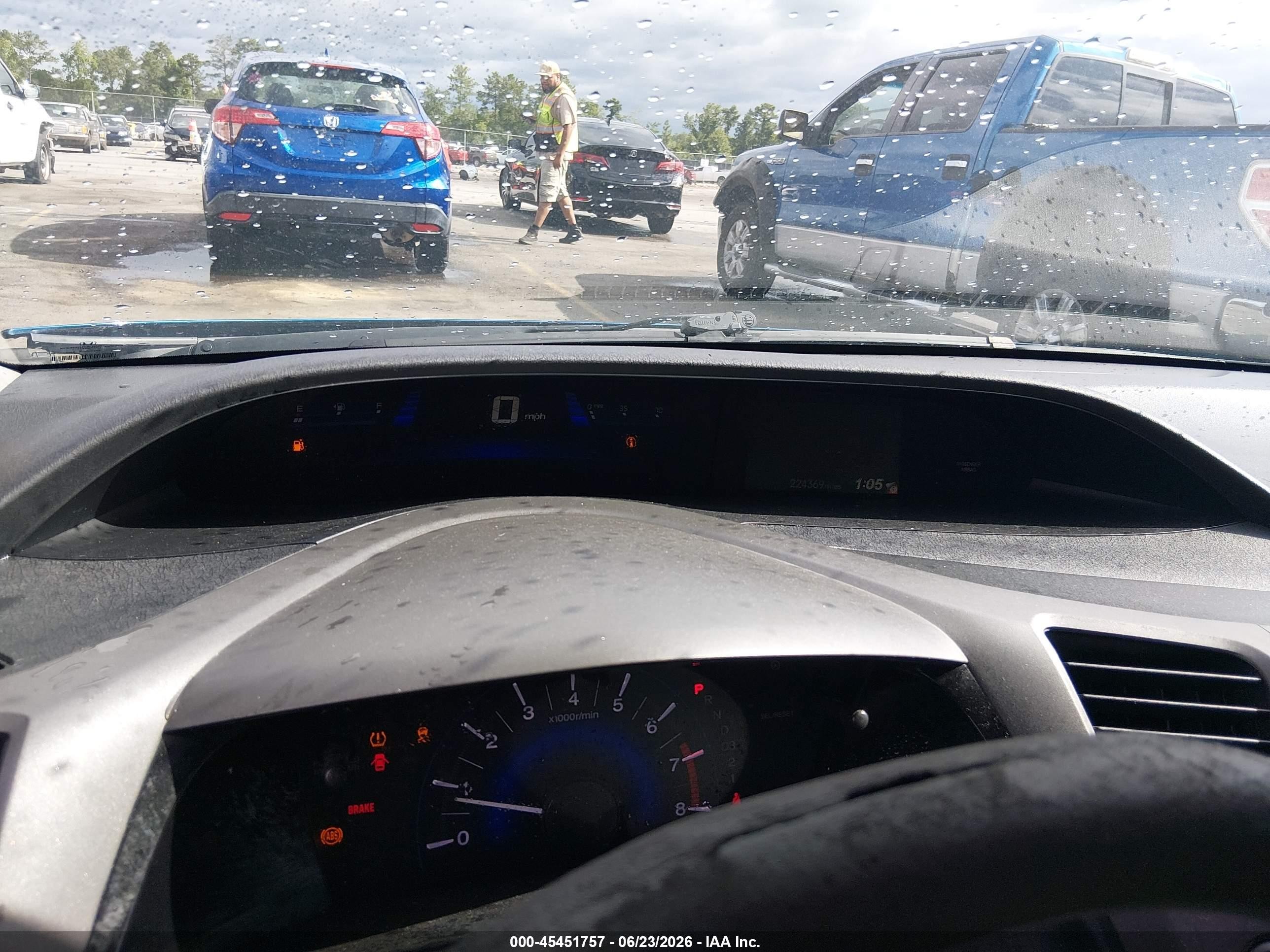 2012 Honda Civic Lx Blue vin: 2HGFG3B54CH547046