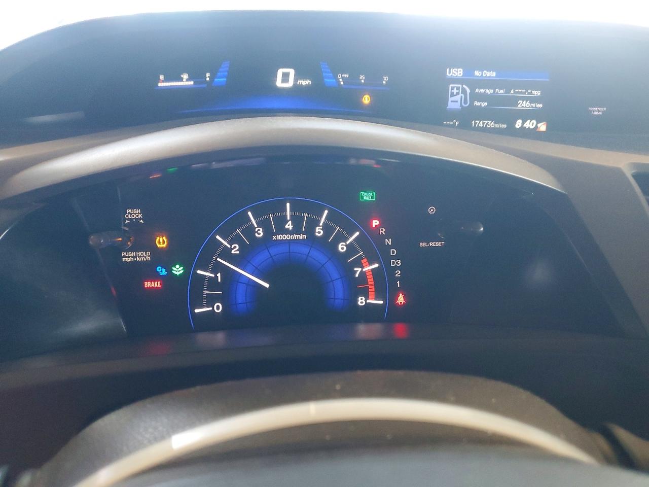 2012 Honda Civic Lx White vin: 2HGFG3B54CH558970