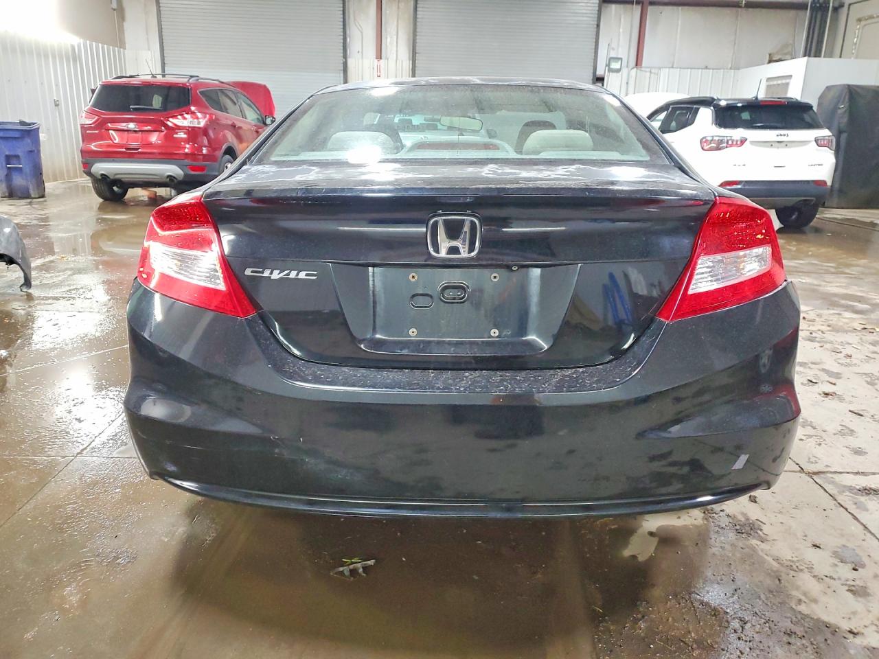 2013 Honda Civic Lx Black vin: 2HGFG3B54DH508846