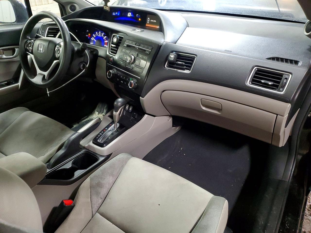 2013 Honda Civic Lx Black vin: 2HGFG3B54DH508846