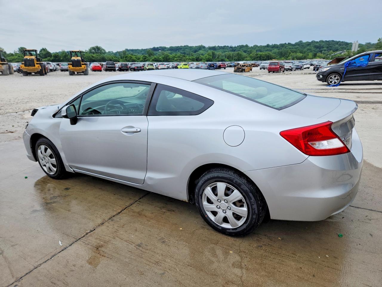 2013 Honda Civic Lx Silver vin: 2HGFG3B54DH512895