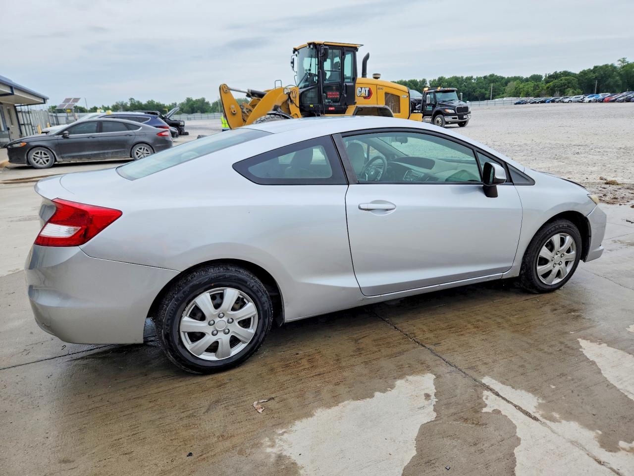 2013 Honda Civic Lx Silver vin: 2HGFG3B54DH512895