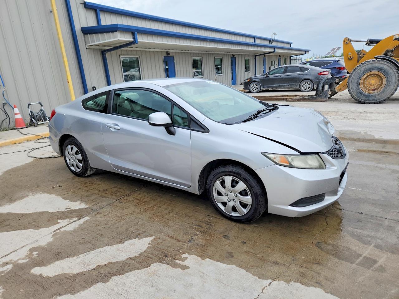 2013 Honda Civic Lx Silver vin: 2HGFG3B54DH512895