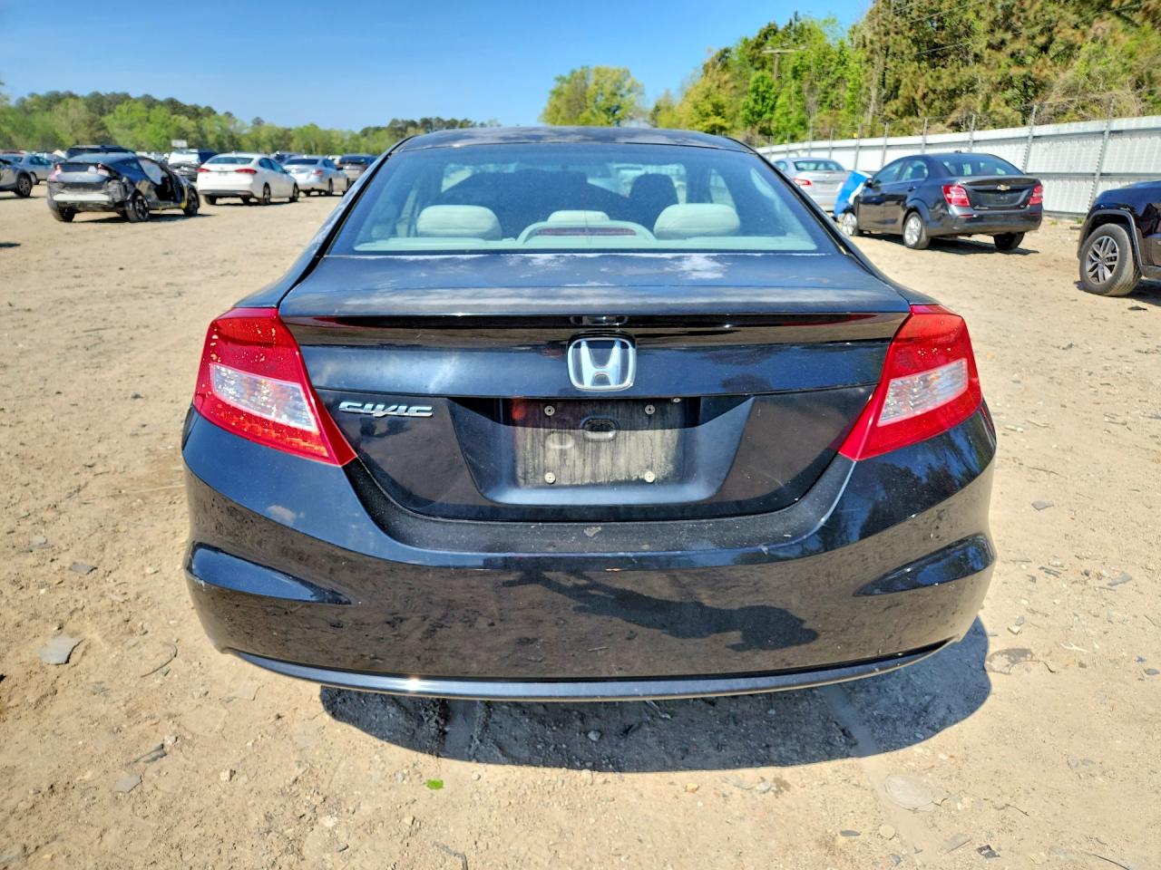 2013 Honda Civic Lx Black vin: 2HGFG3B54DH514128
