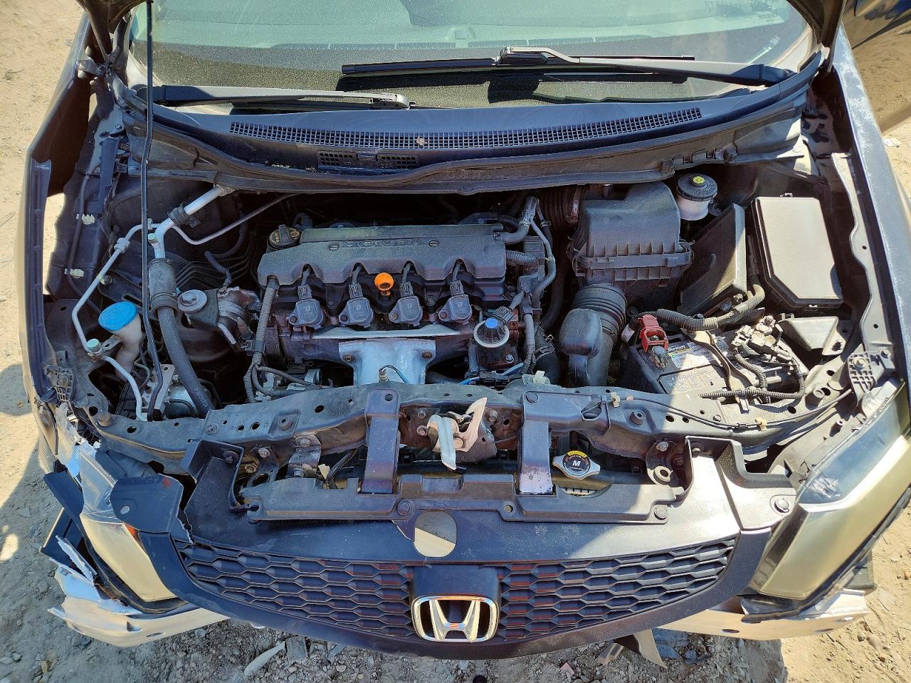 2013 Honda Civic Lx Black vin: 2HGFG3B54DH514128