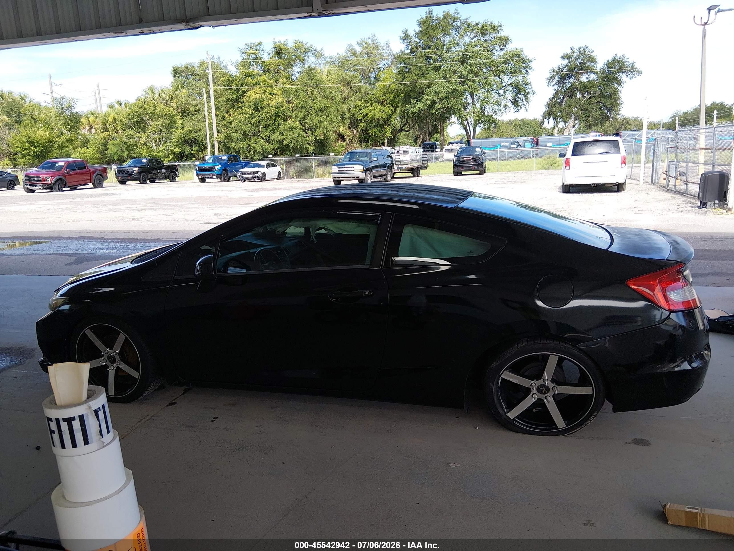 2013 Honda Civic Lx Black vin: 2HGFG3B54DH532810