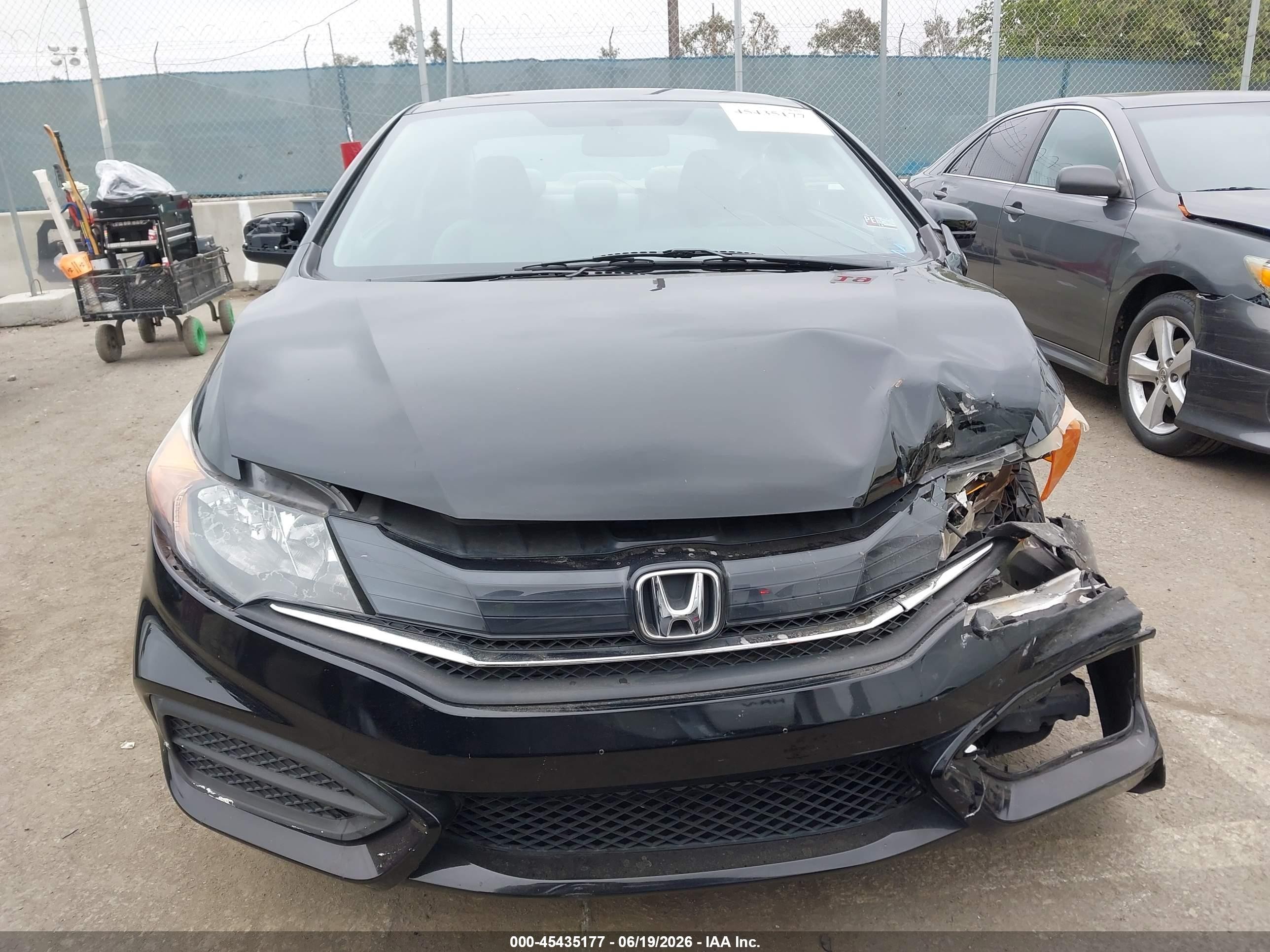 2014 Honda Civic Lx Черный vin: 2HGFG3B54EH511425