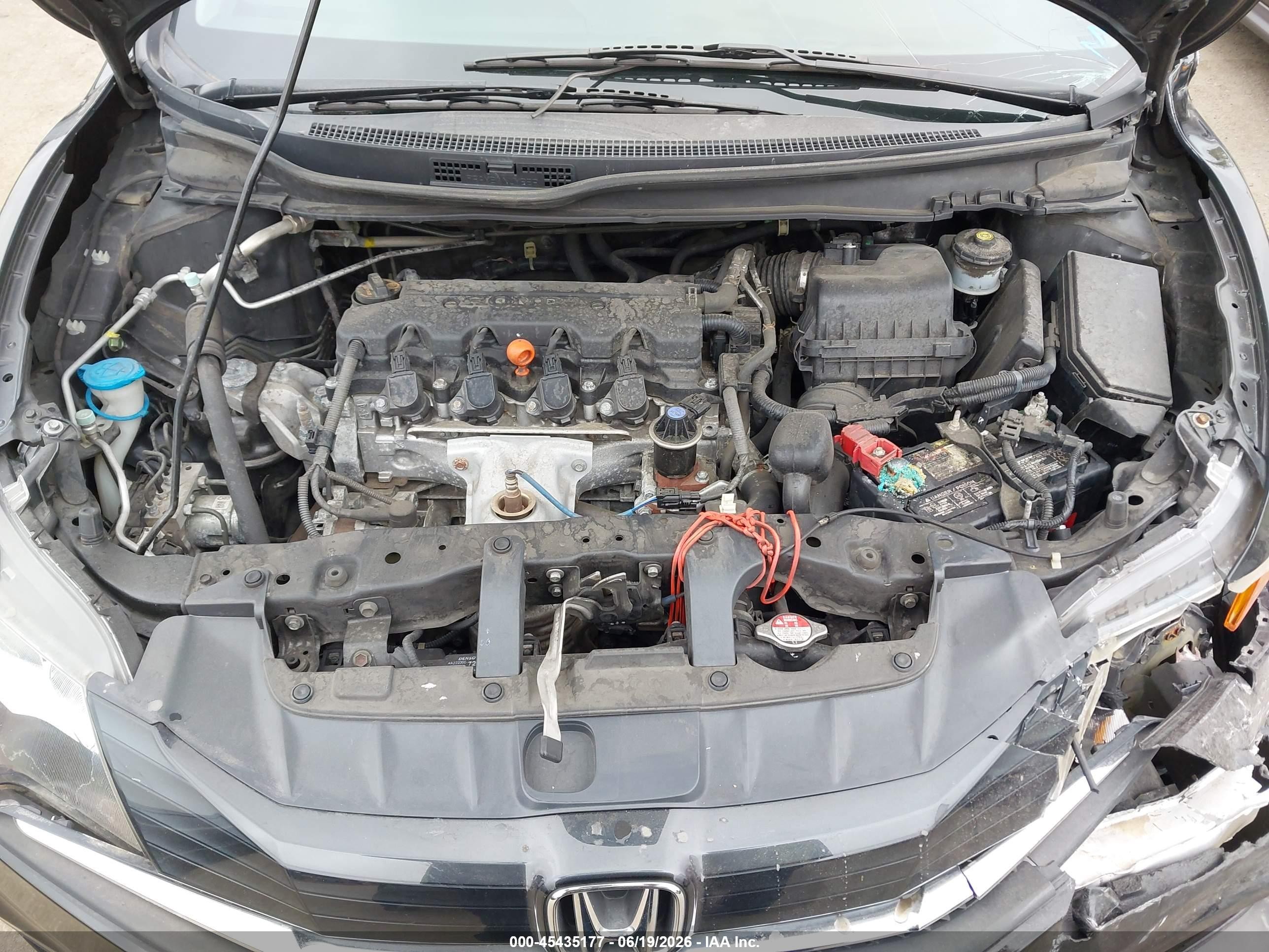 2014 Honda Civic Lx Черный vin: 2HGFG3B54EH511425
