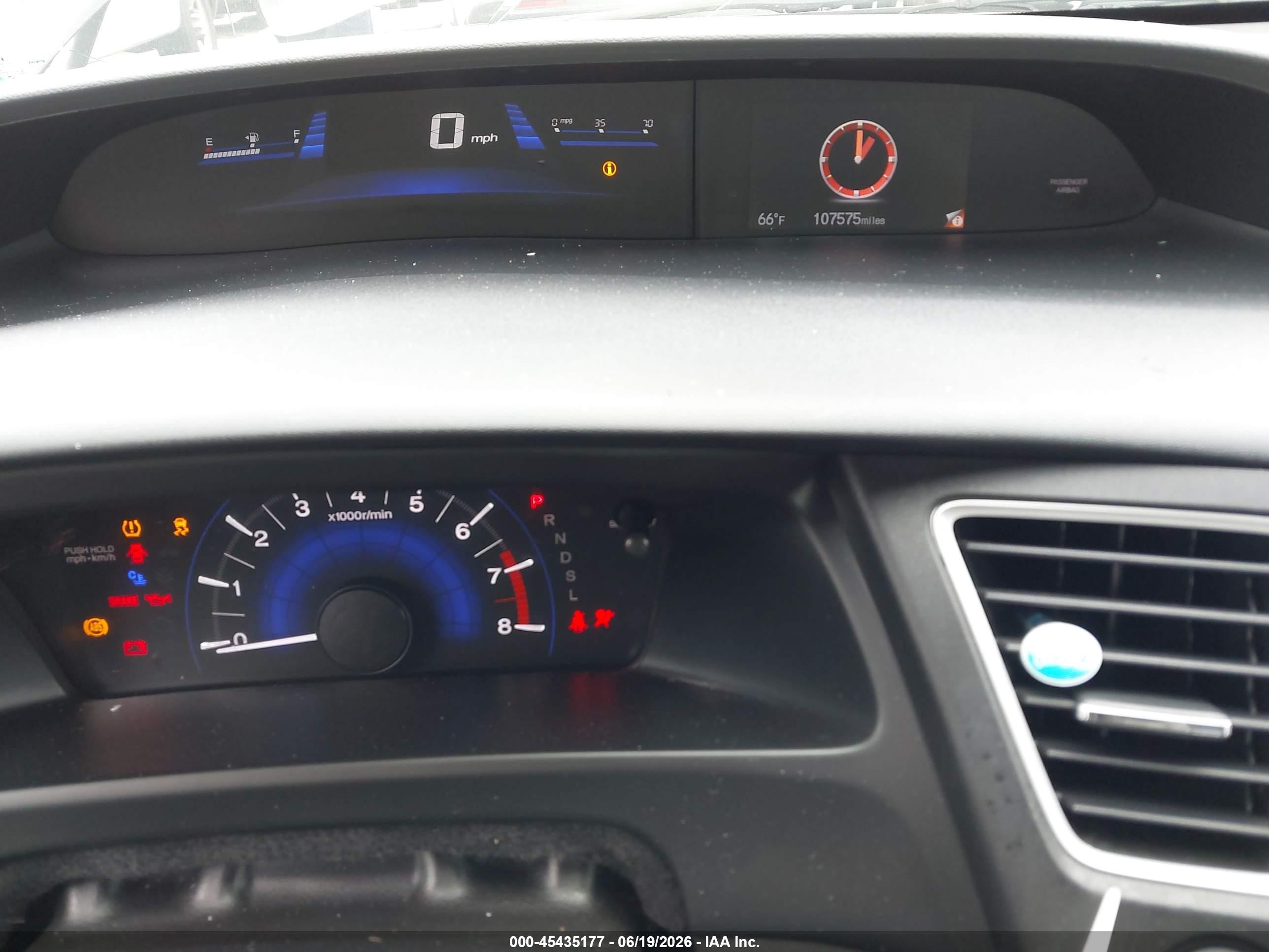 2014 Honda Civic Lx Черный vin: 2HGFG3B54EH511425