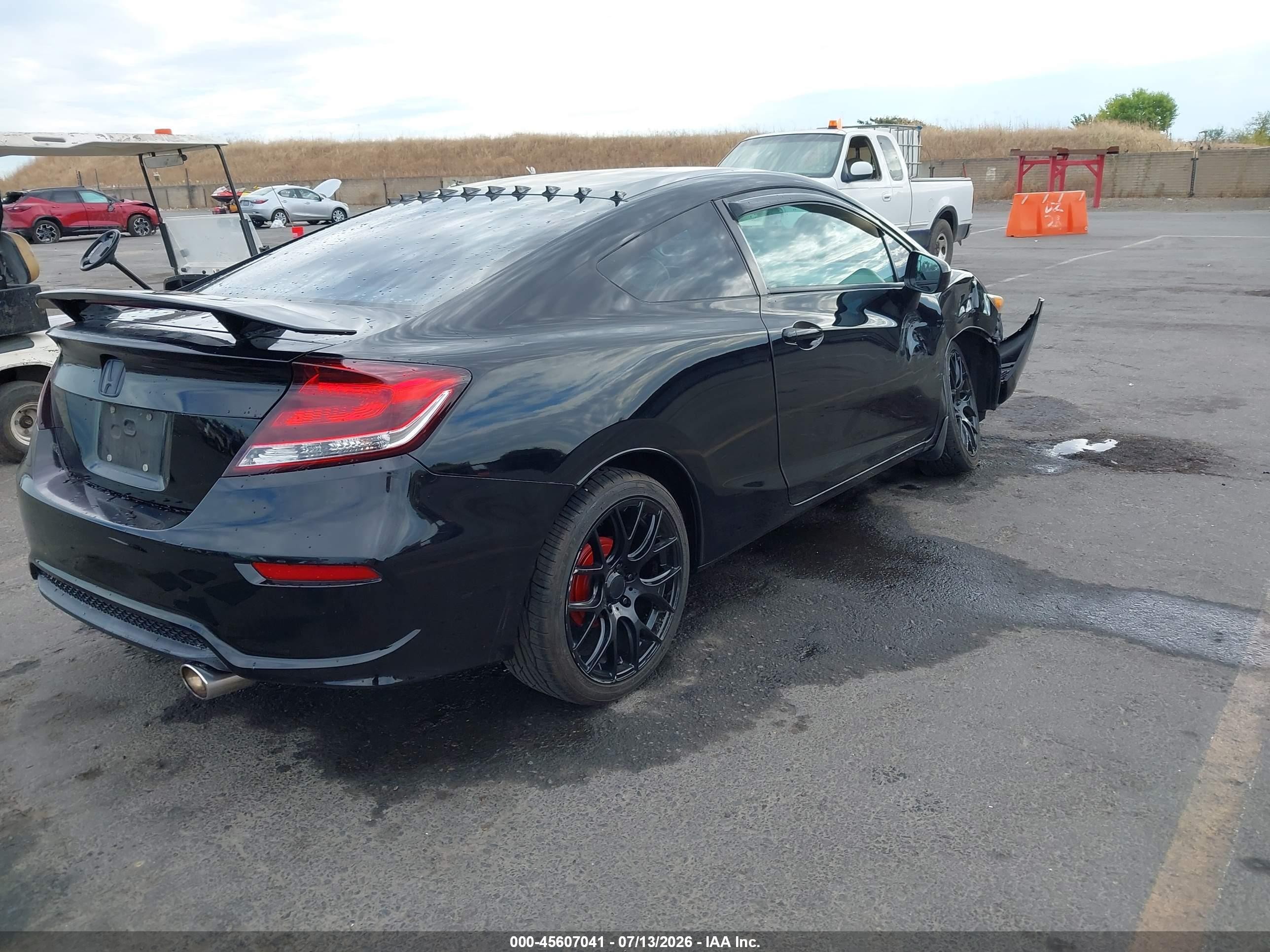 2014 Honda Civic Lx Black vin: 2HGFG3B54EH512798
