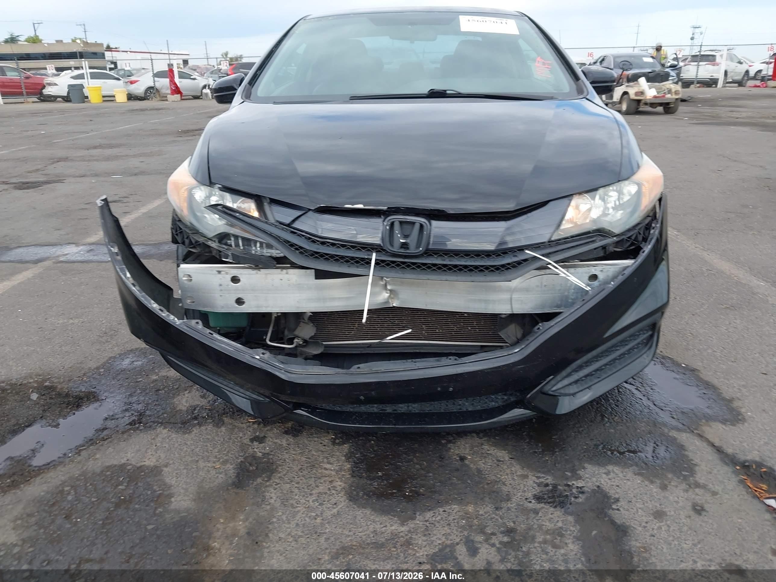 2014 Honda Civic Lx Black vin: 2HGFG3B54EH512798