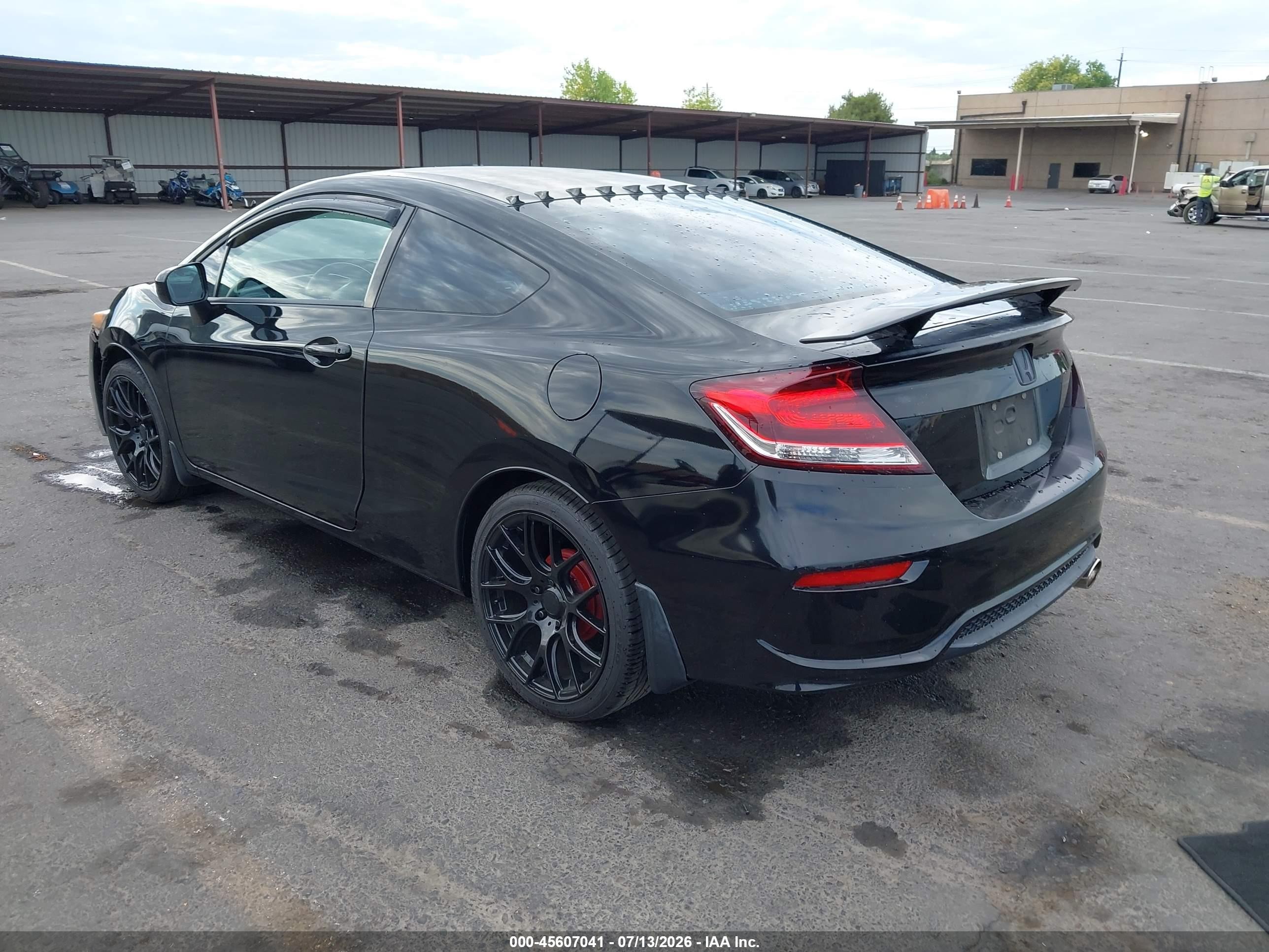 2014 Honda Civic Lx Black vin: 2HGFG3B54EH512798