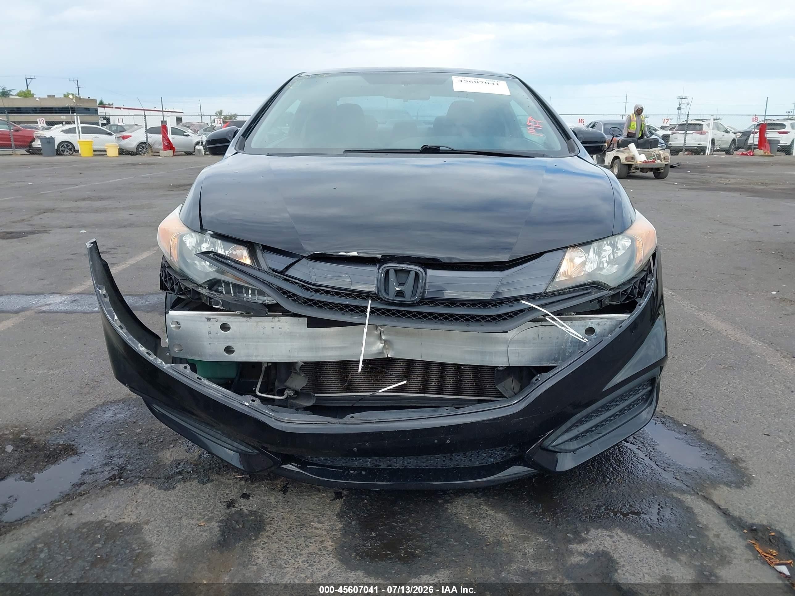 2014 Honda Civic Lx Black vin: 2HGFG3B54EH512798