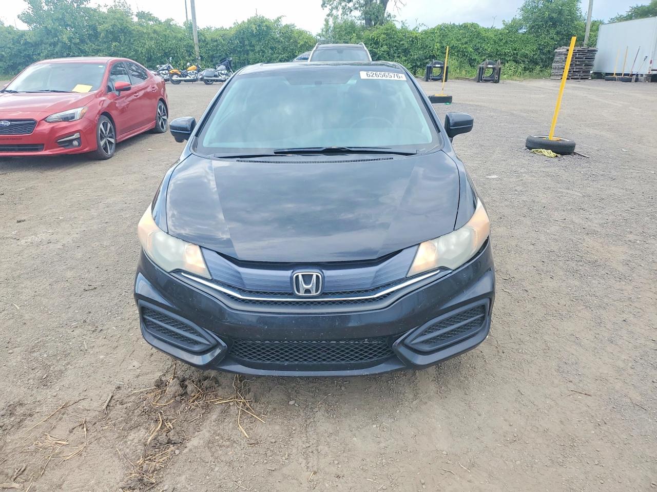 2015 Honda Civic Lx Black vin: 2HGFG3B54FH000329