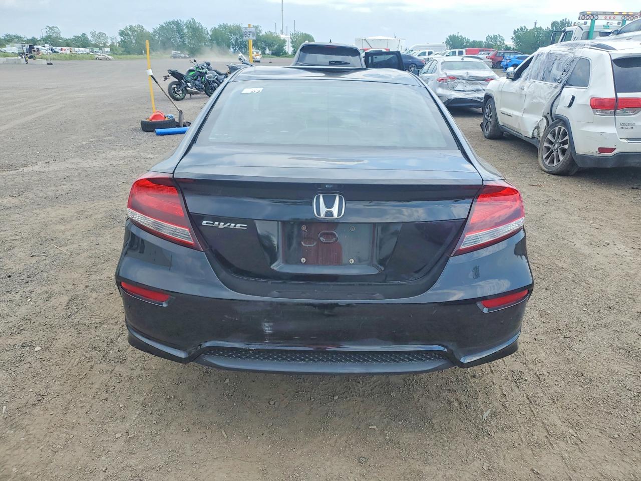 2015 Honda Civic Lx Black vin: 2HGFG3B54FH000329