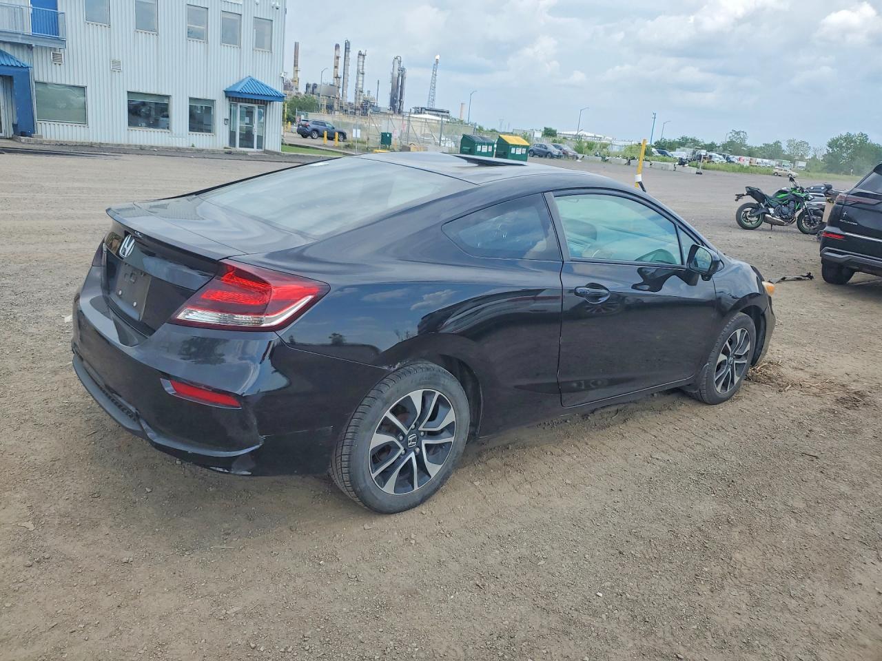 2015 Honda Civic Lx Black vin: 2HGFG3B54FH000329