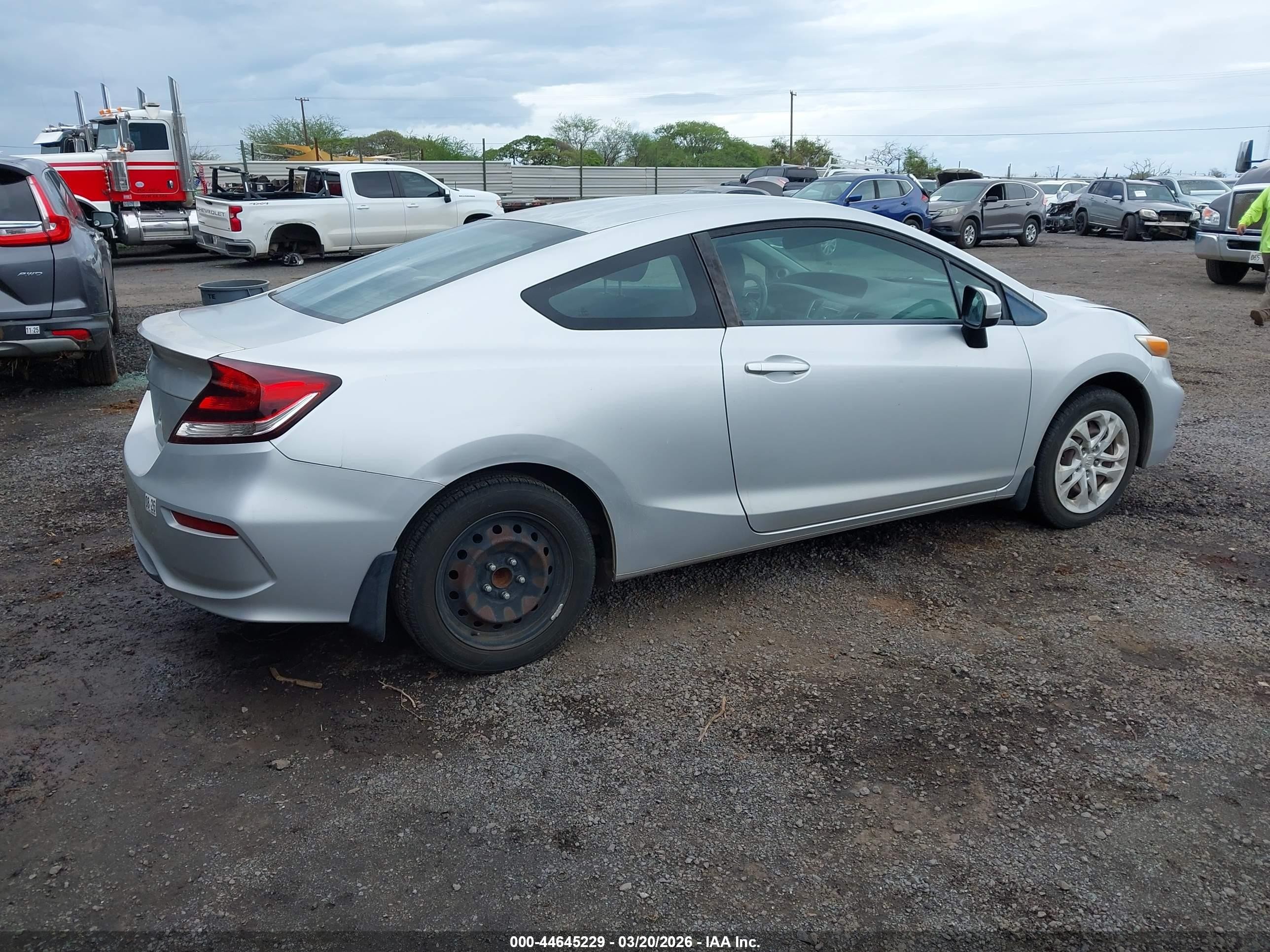 2015 Honda Civic Lx Silver vin: 2HGFG3B54FH508347