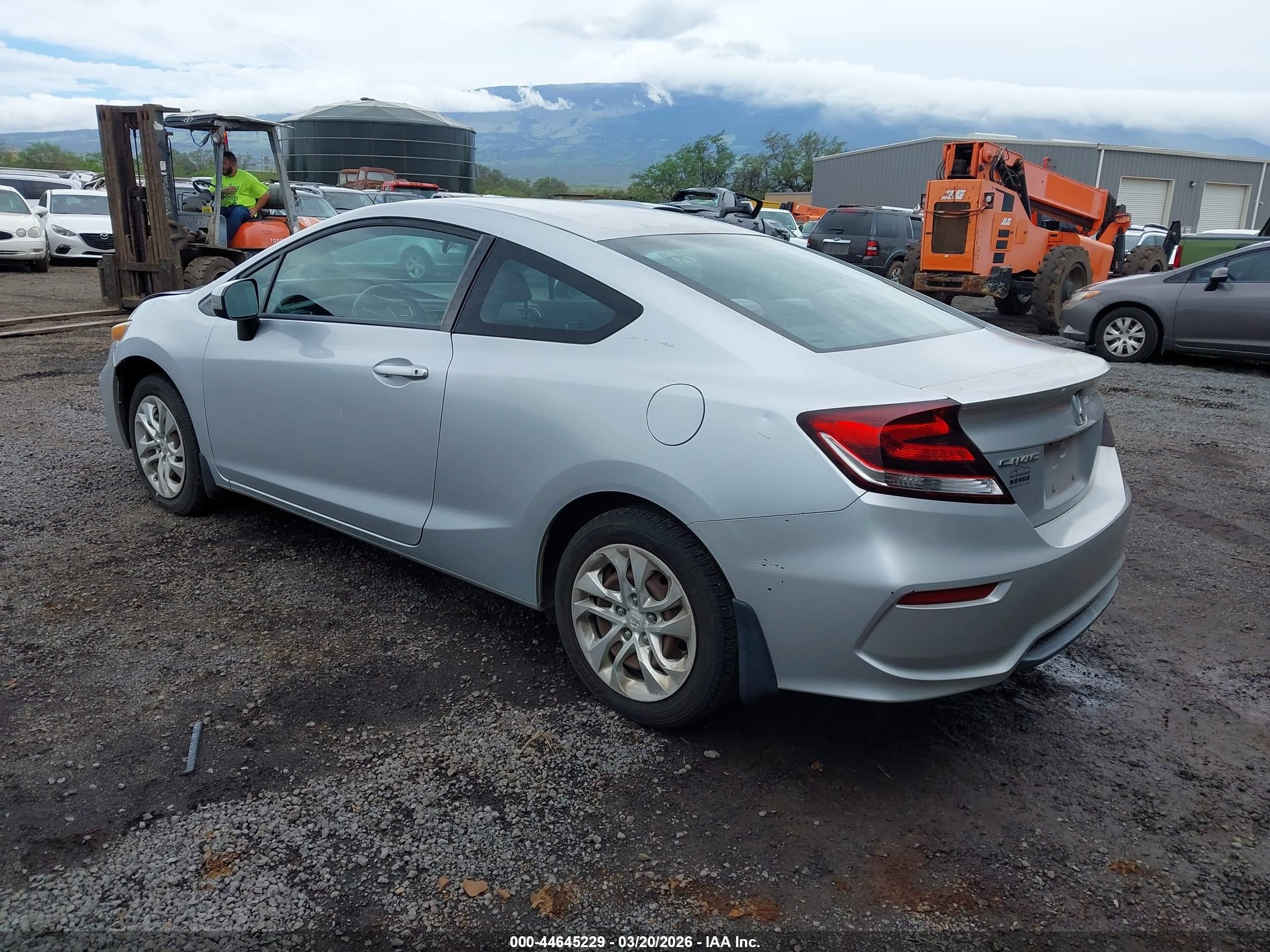 2015 Honda Civic Lx Silver vin: 2HGFG3B54FH508347