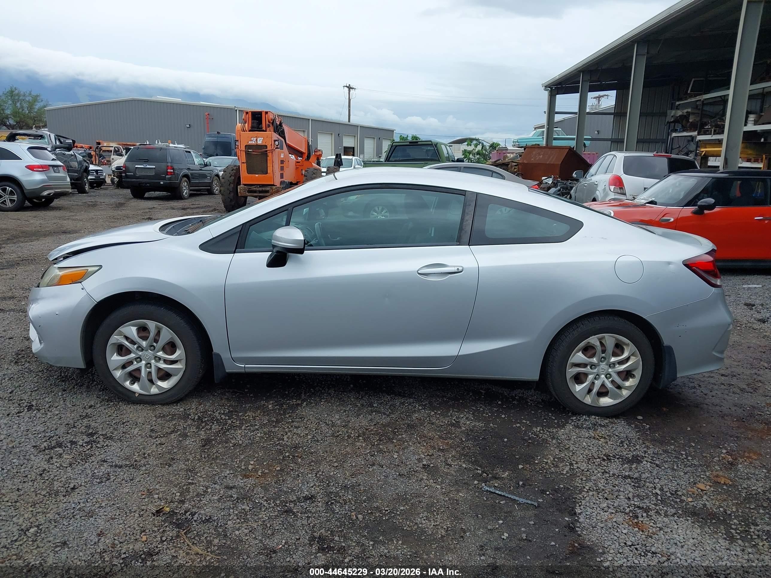 2015 Honda Civic Lx Silver vin: 2HGFG3B54FH508347