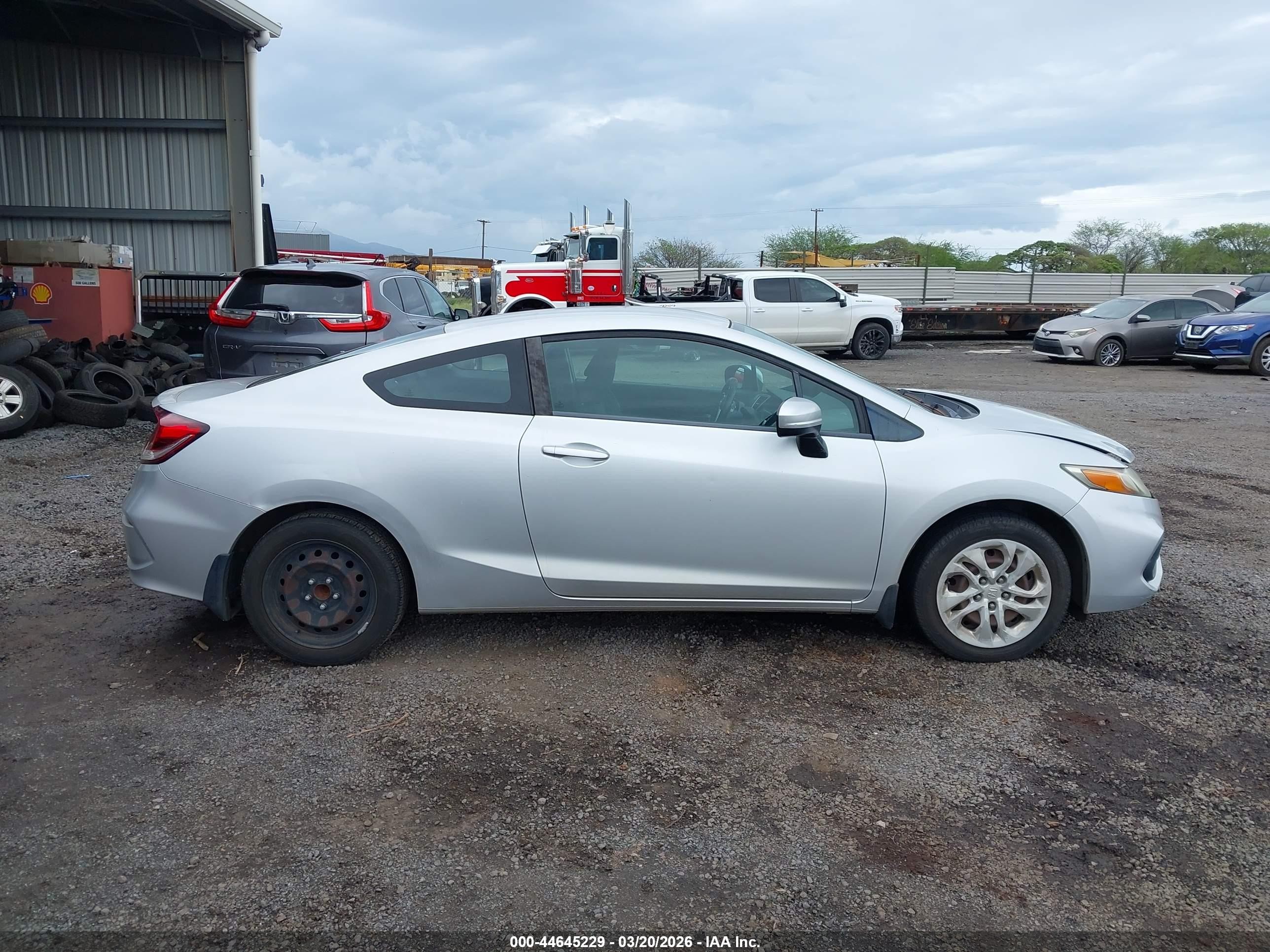 2015 Honda Civic Lx Silver vin: 2HGFG3B54FH508347