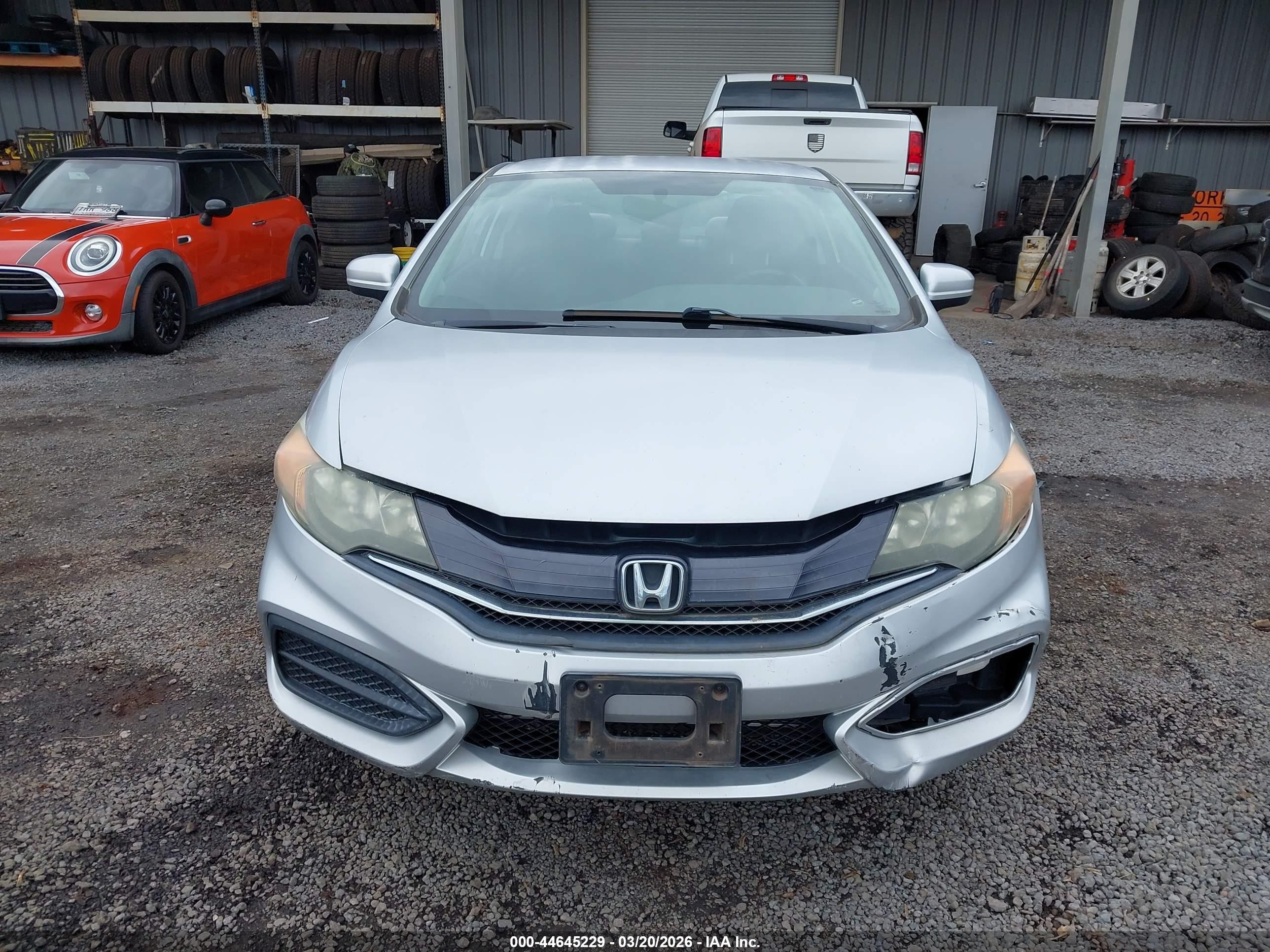 2015 Honda Civic Lx Silver vin: 2HGFG3B54FH508347