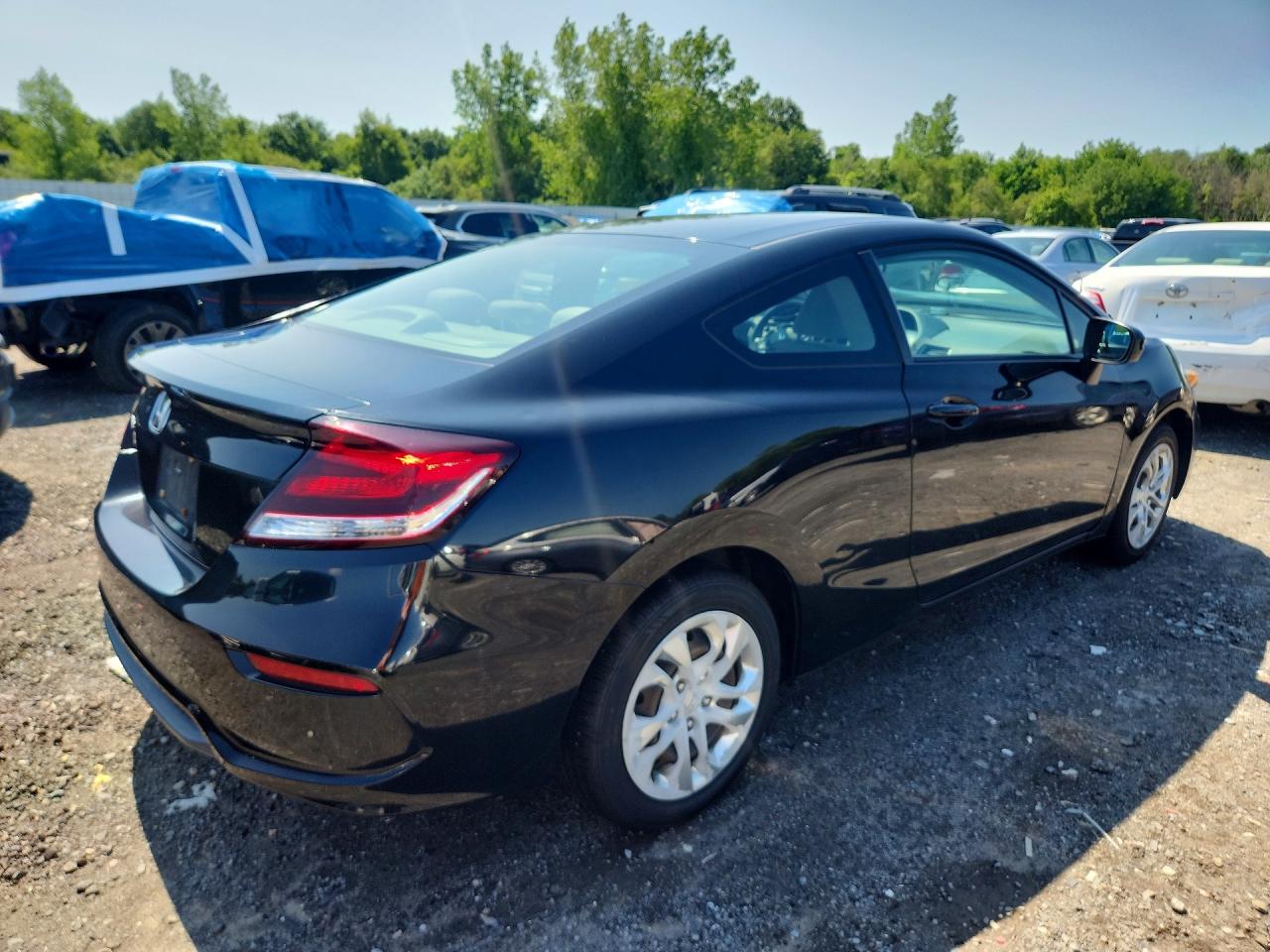 2015 Honda Civic Lx Black vin: 2HGFG3B54FH518795
