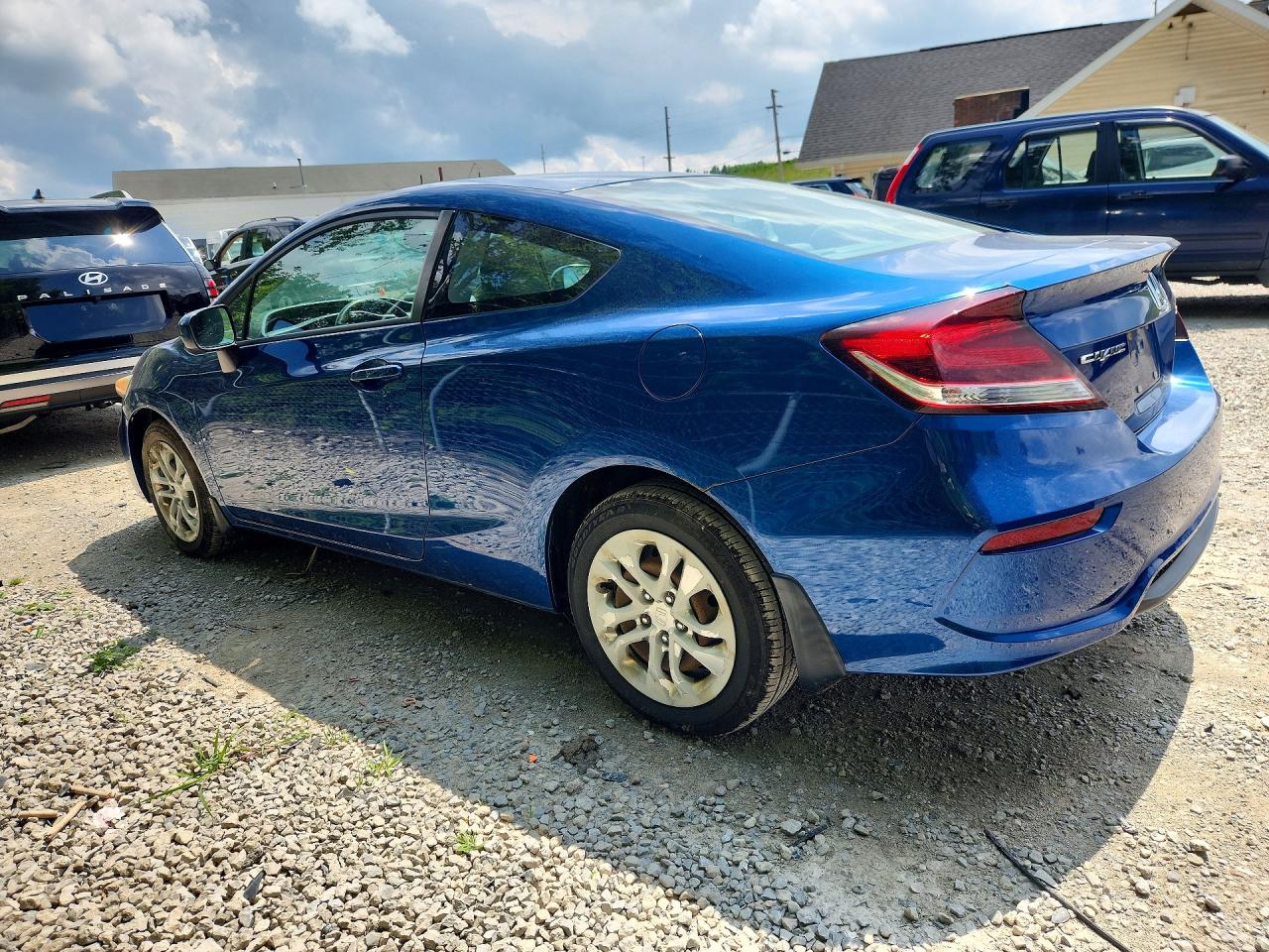 2015 Honda Civic Lx Blue vin: 2HGFG3B54FH526847