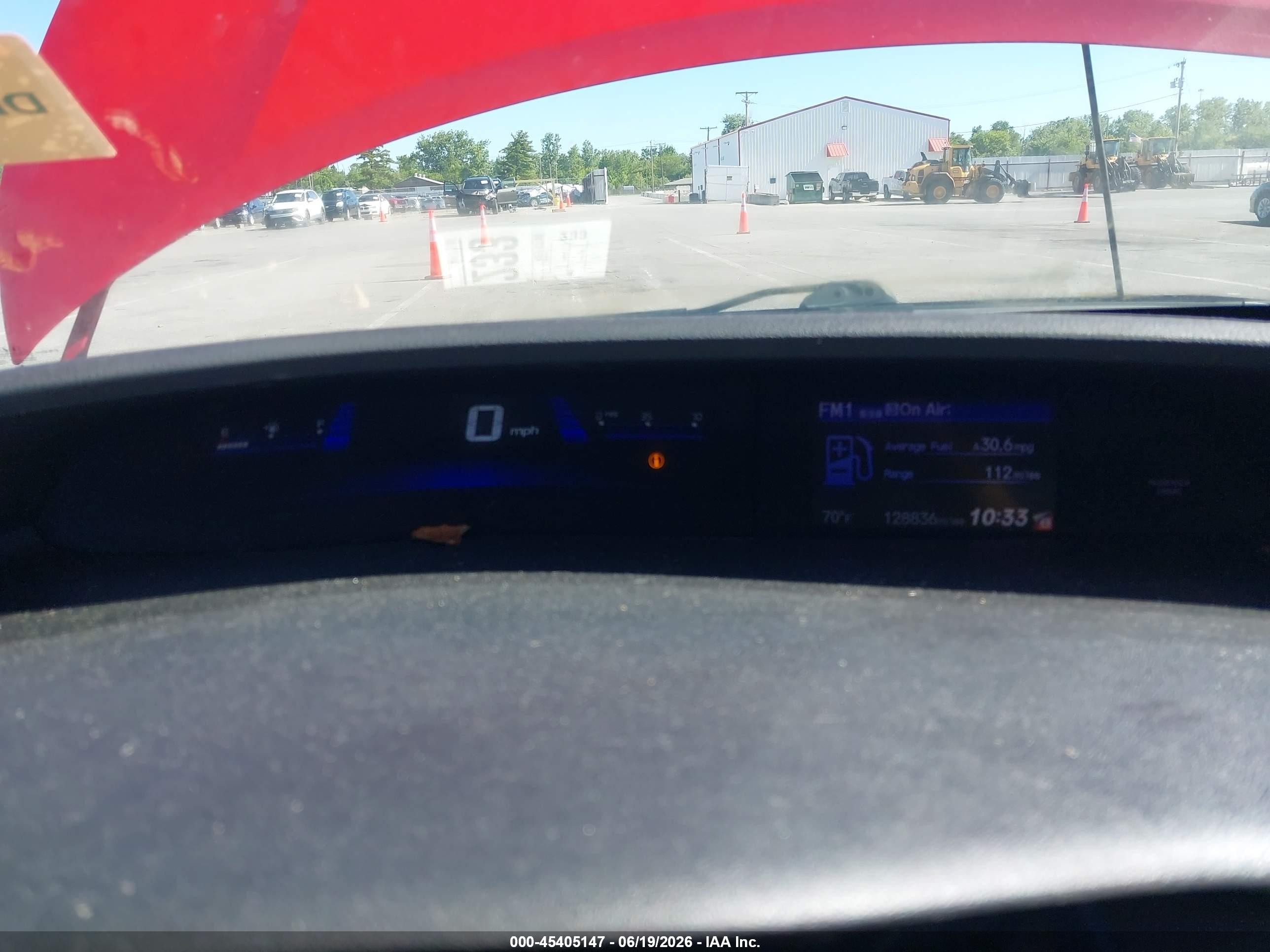 2015 Honda Civic Lx Красный vin: 2HGFG3B54FH529621