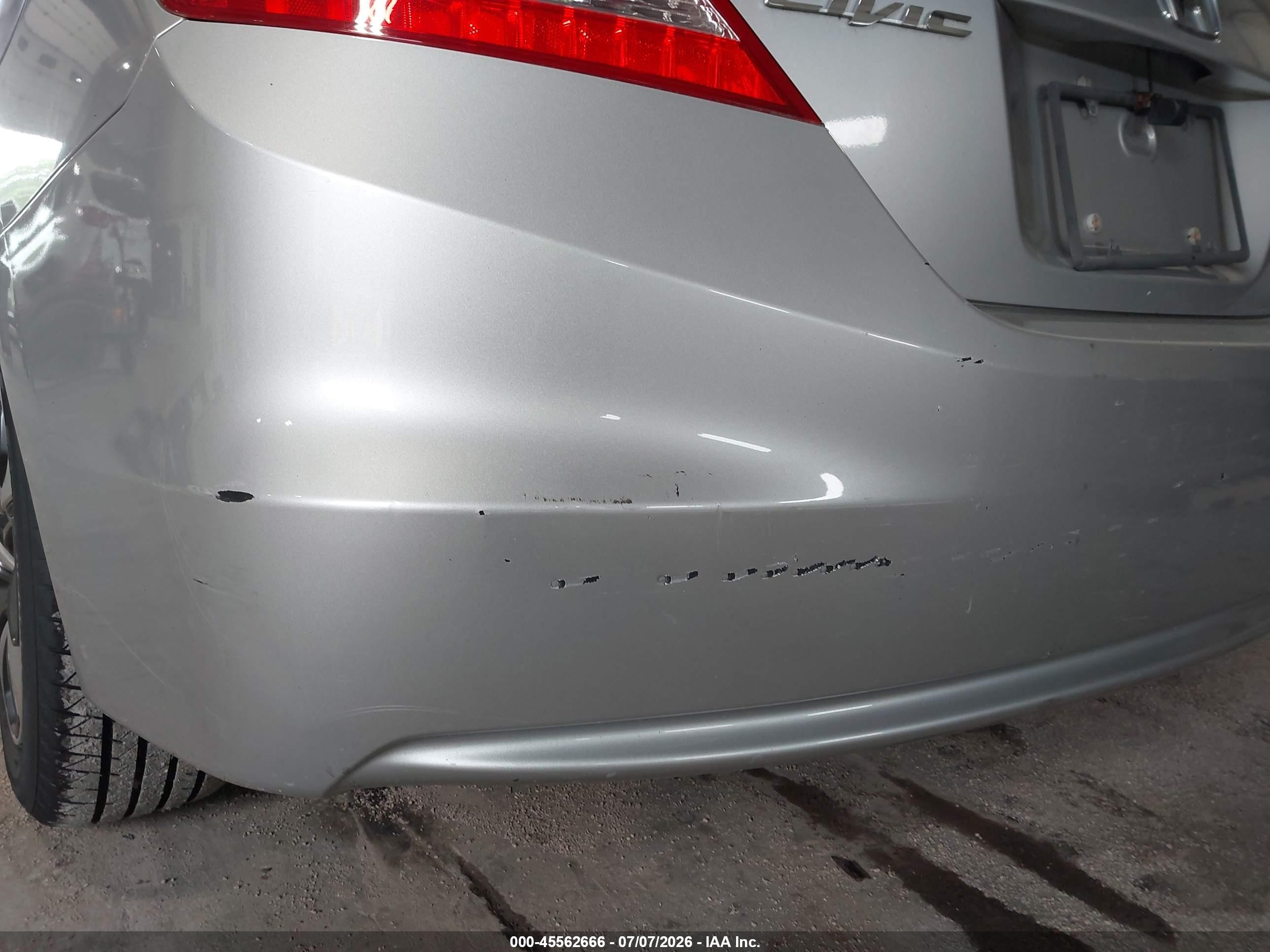 2012 Honda Civic Lx Серый vin: 2HGFG3B55CH513567