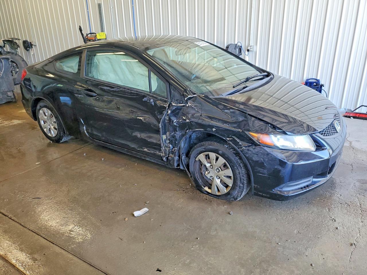 2012 Honda Civic Lx Black vin: 2HGFG3B55CH519305