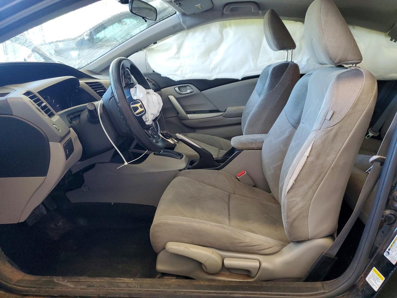 2012 Honda Civic Lx Black vin: 2HGFG3B55CH519305