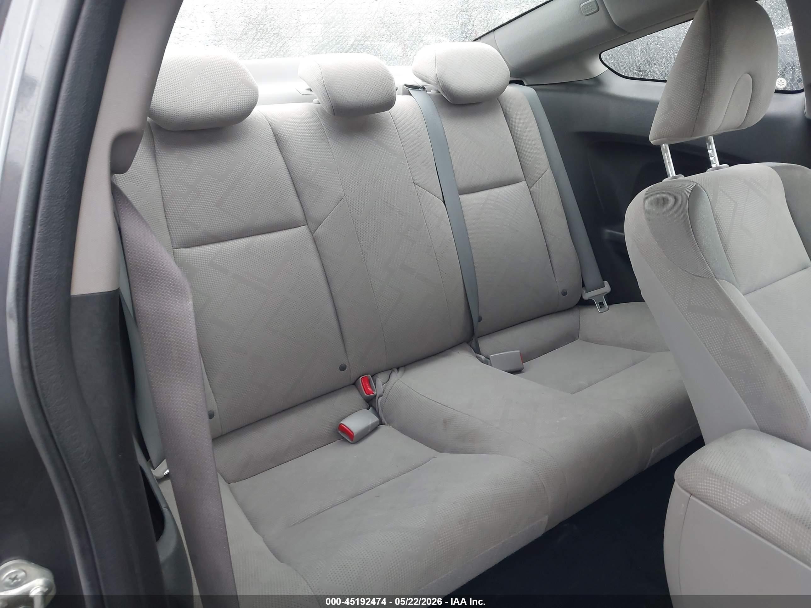 2012 Honda Civic Lx Серый vin: 2HGFG3B55CH523404