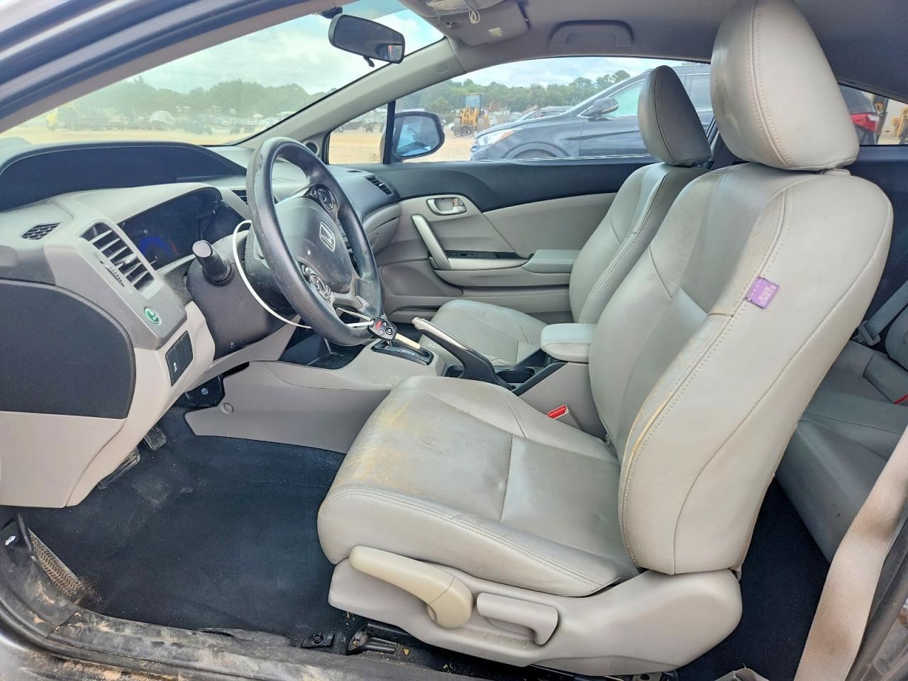 2012 Honda Civic Lx Gray vin: 2HGFG3B55CH532233