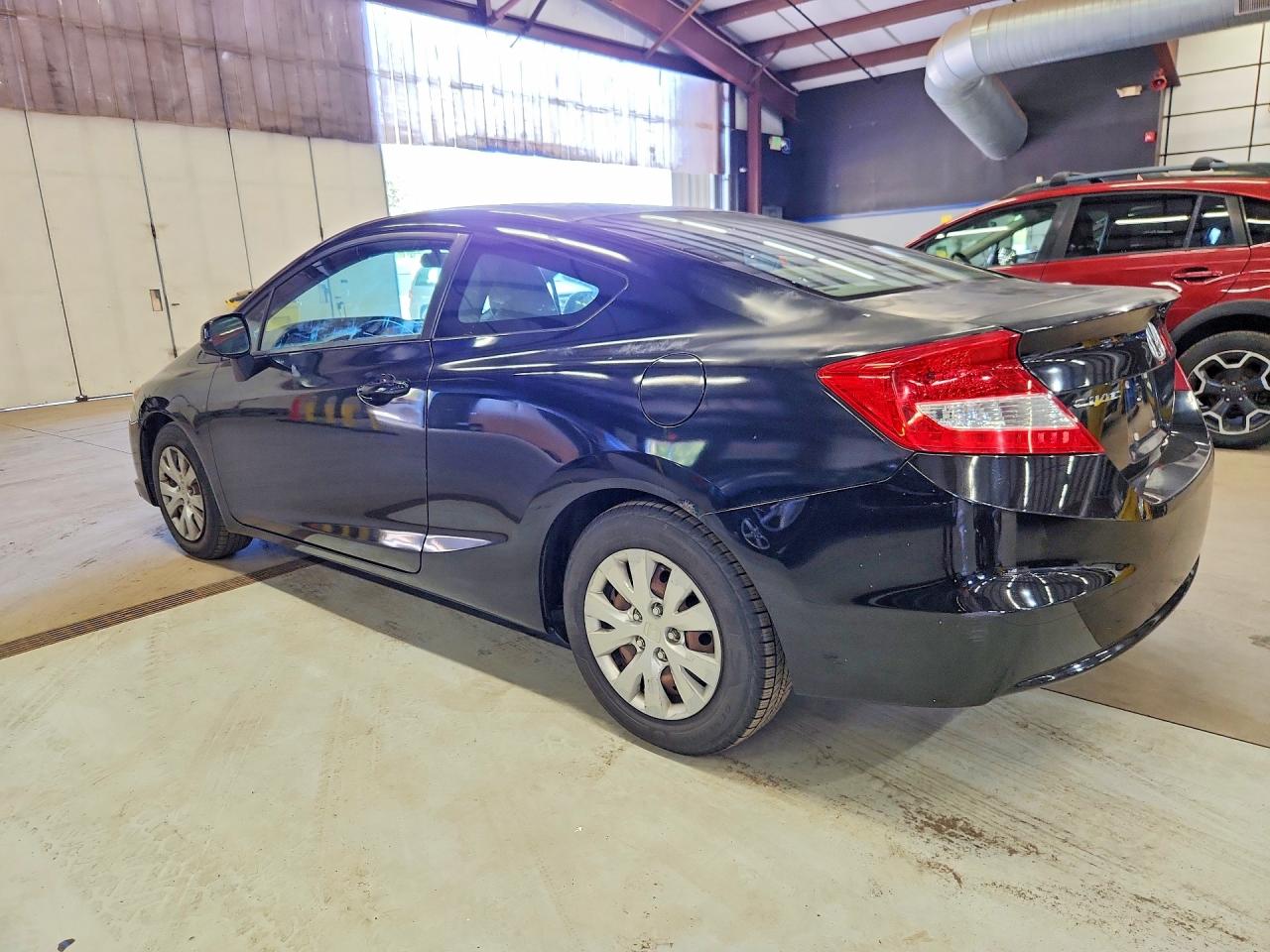2012 Honda Civic Lx Black vin: 2HGFG3B55CH532457