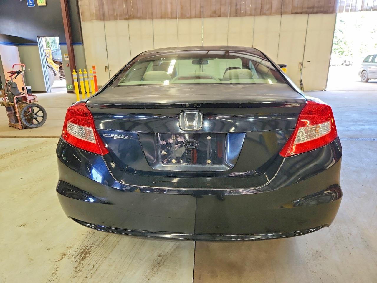 2012 Honda Civic Lx Black vin: 2HGFG3B55CH532457