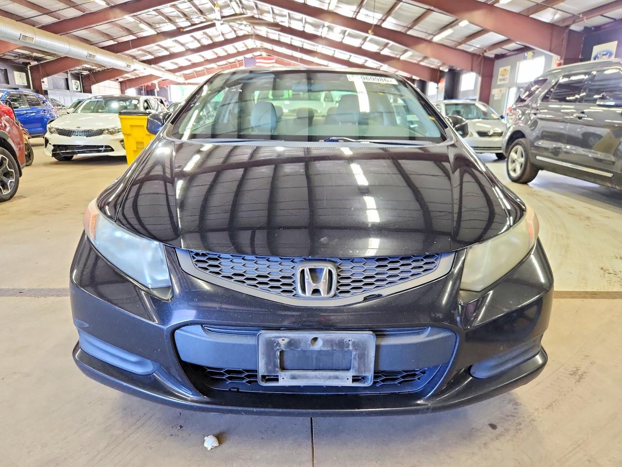2012 Honda Civic Lx Black vin: 2HGFG3B55CH532457