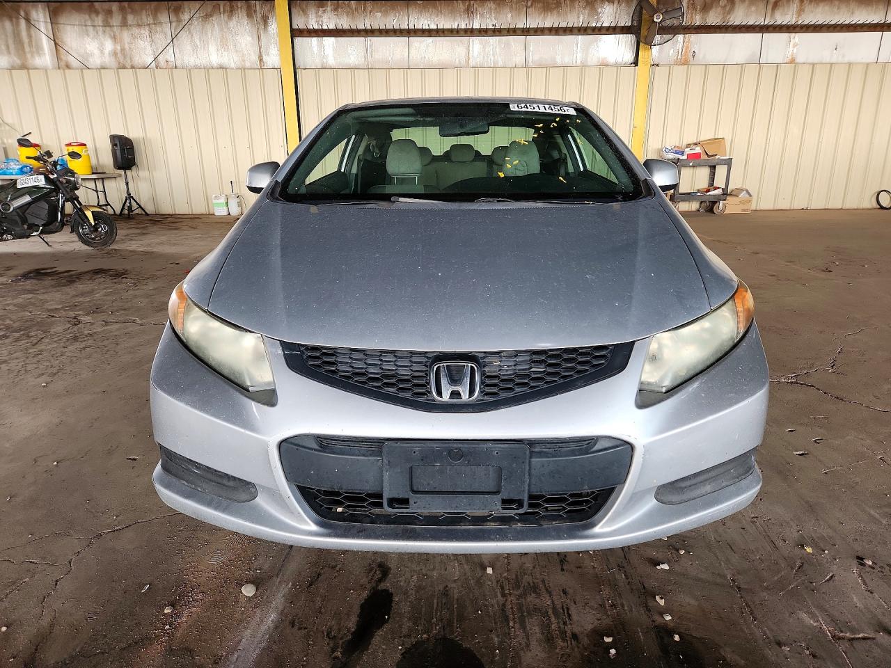 2012 Honda Civic Lx Silver vin: 2HGFG3B55CH548402